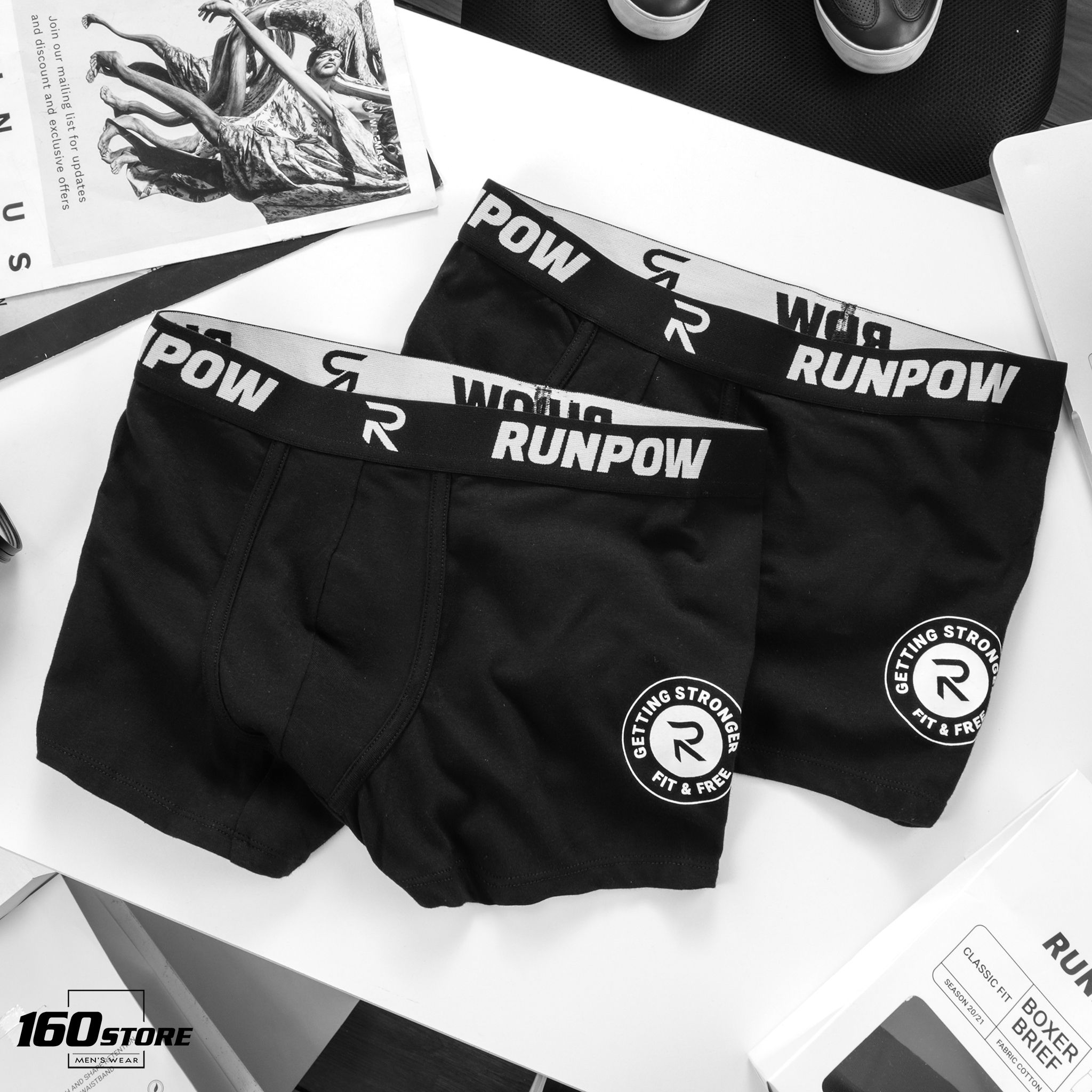Set Boxer RUNPOW Getting Stronger
