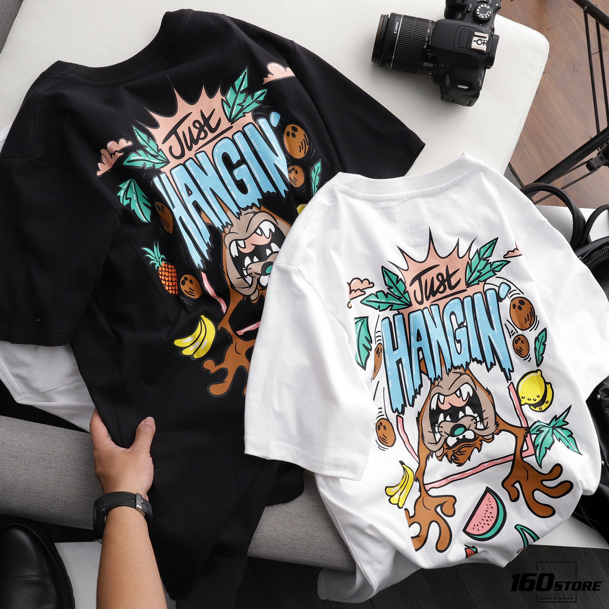 Áo thun P.B Hangin Printed