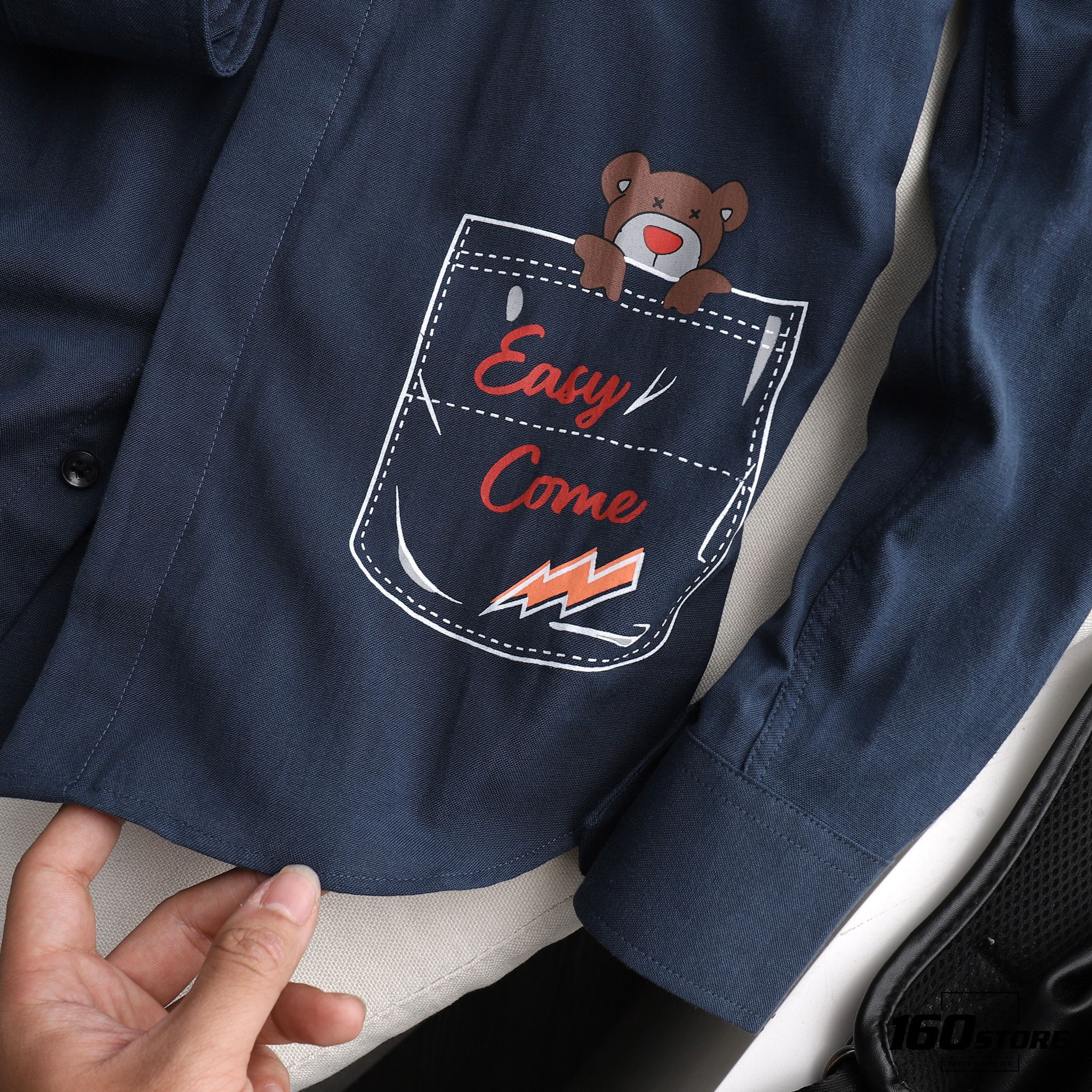 Áo sơmi BOUTON easy come printed