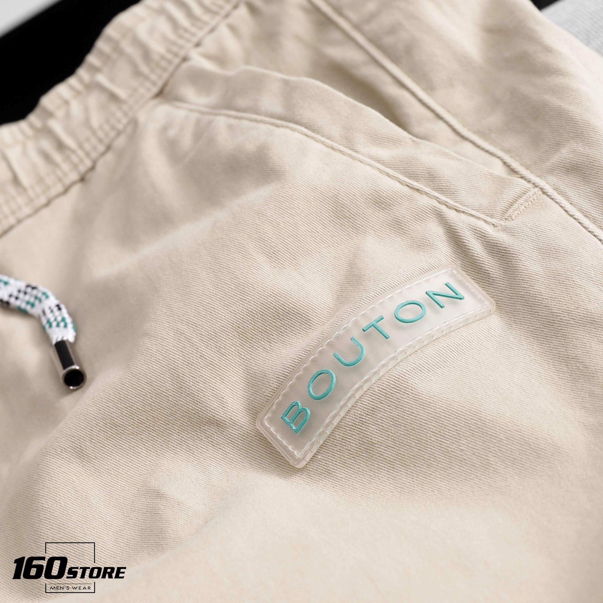 Quần jogger kaki BOUTON ss21