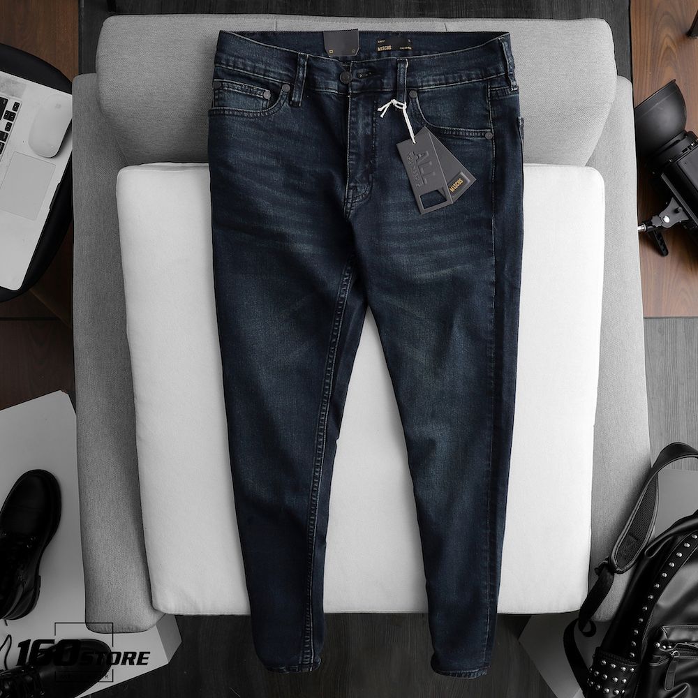 Quần jeans MASCUS dark blue slim