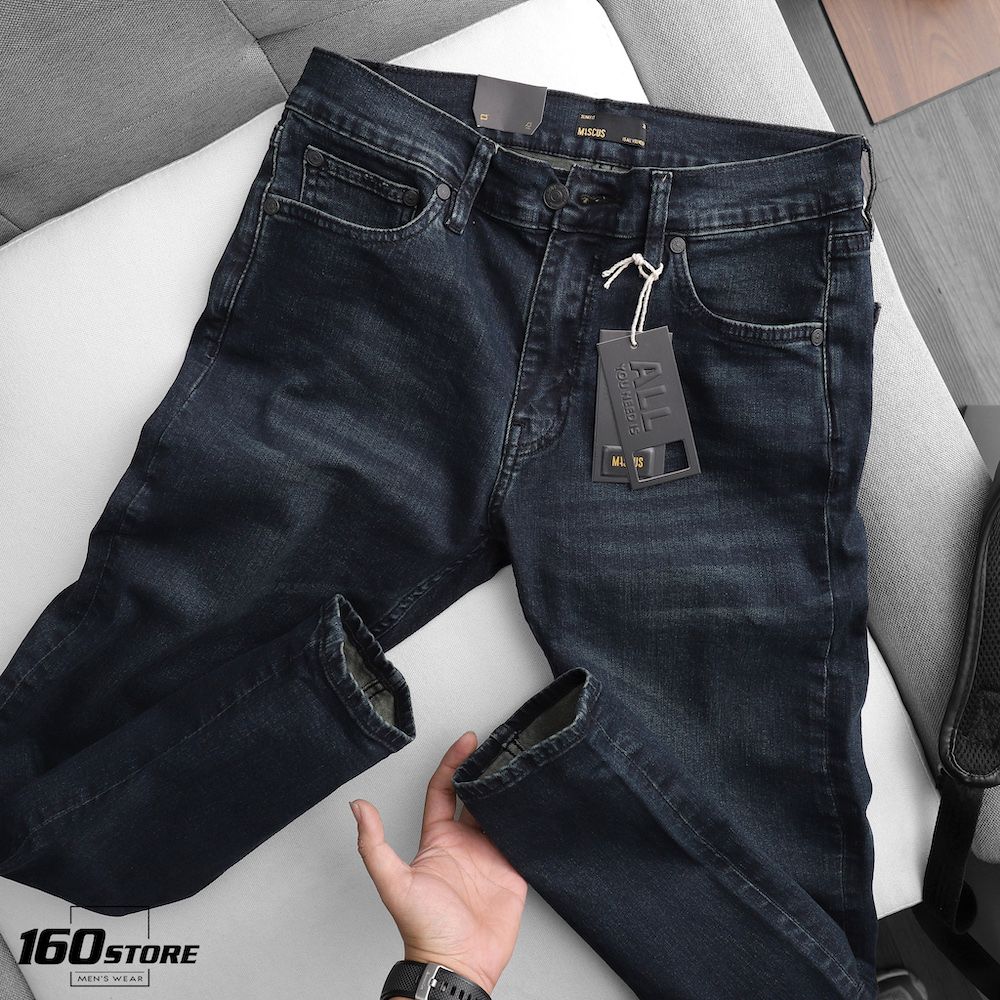 Quần jeans MASCUS dark blue slim