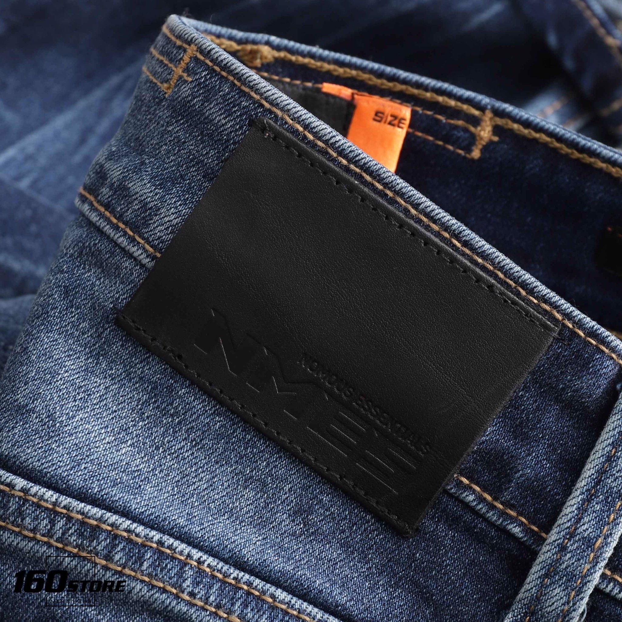Quần jeans NOMOUS ESSENTIALS Dark blue skinny