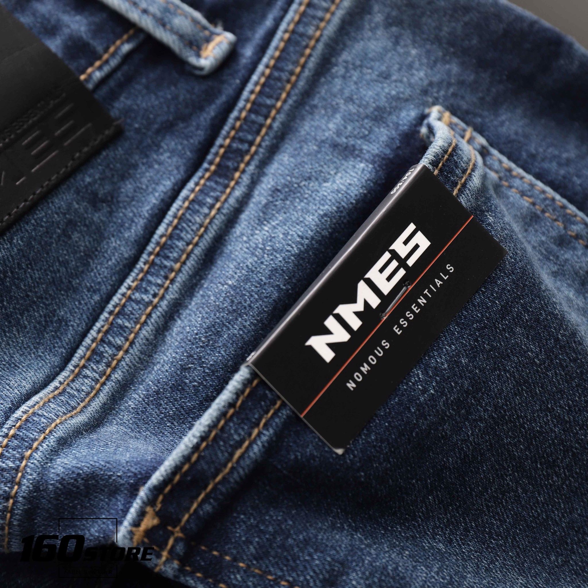 Quần jeans NOMOUS ESSENTIALS Dark blue skinny