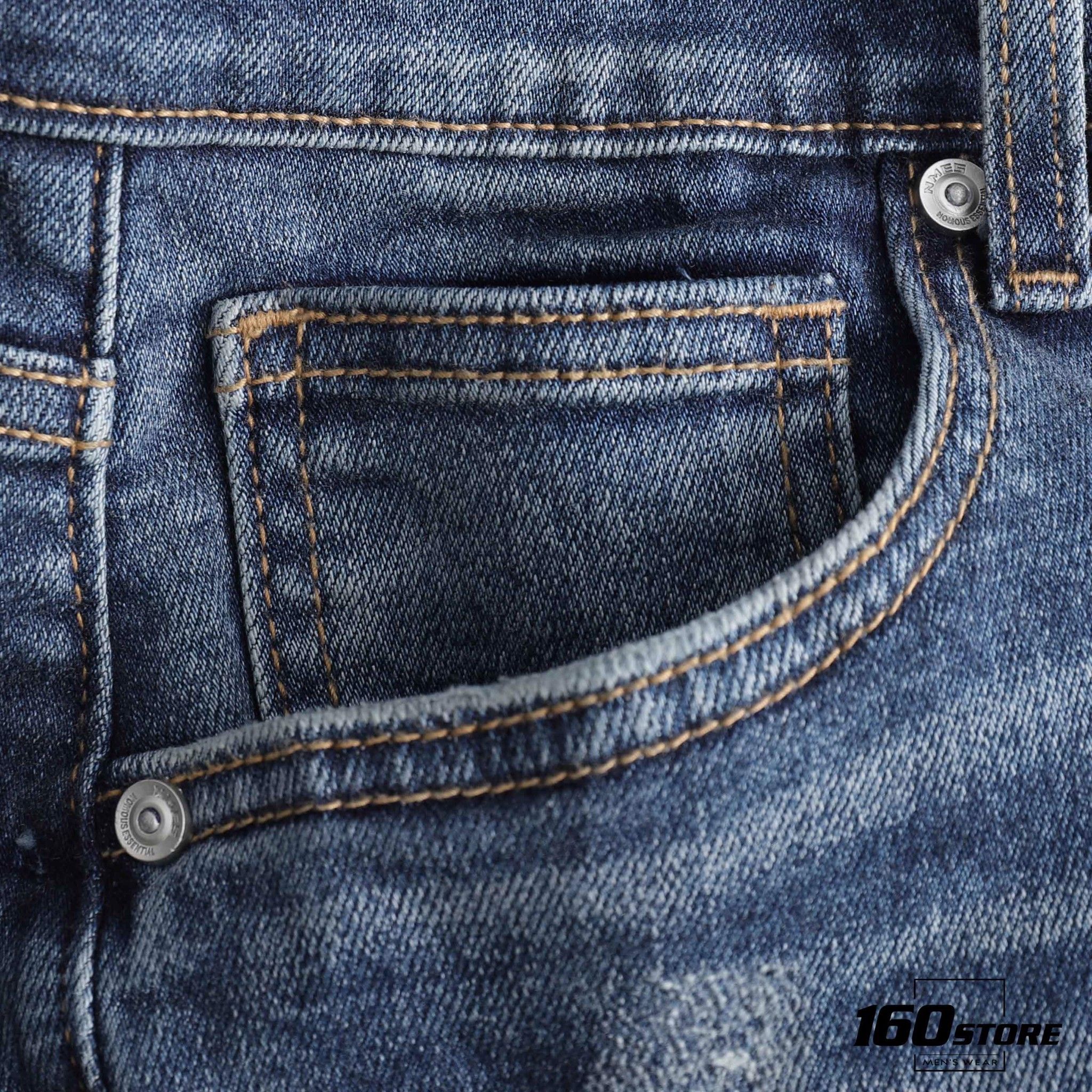 Quần jeans NOMOUS ESSENTIALS Dark blue skinny