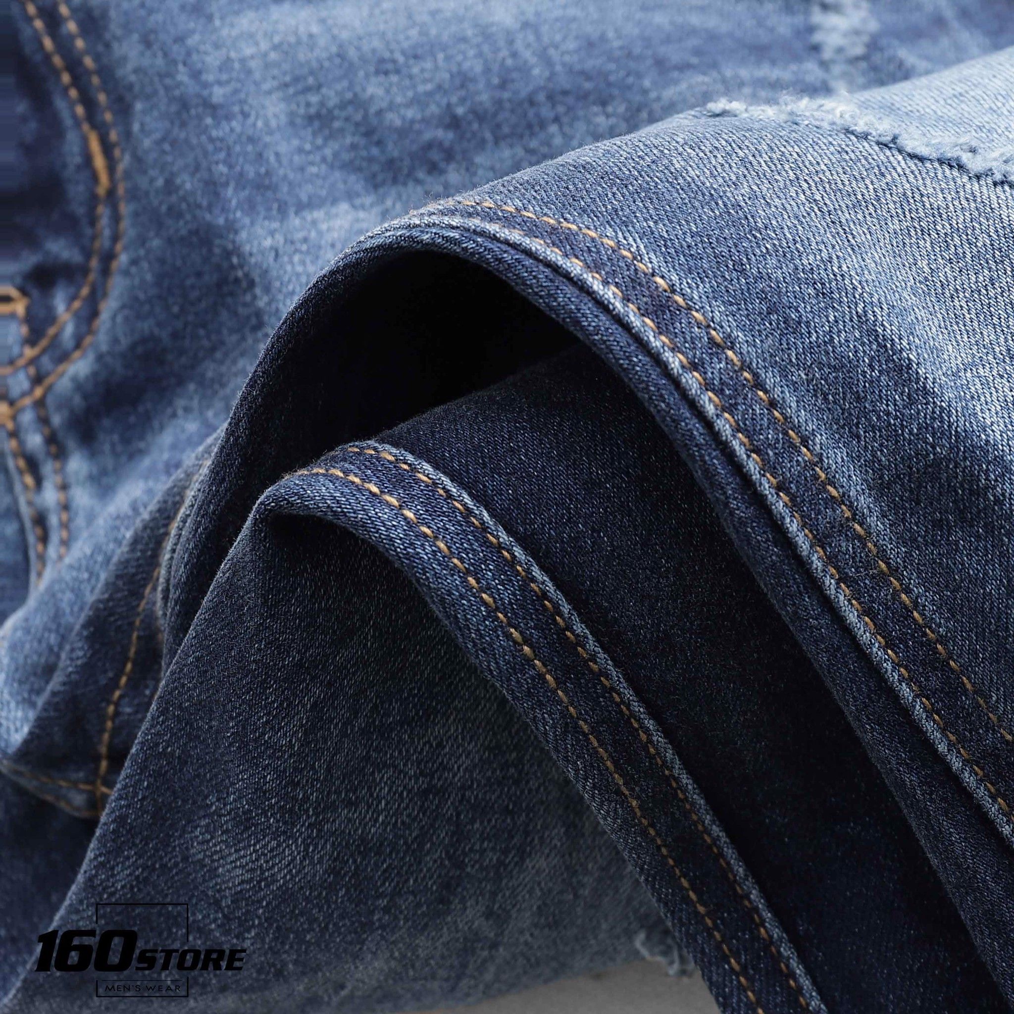 Quần jeans NOMOUS ESSENTIALS Dark blue skinny
