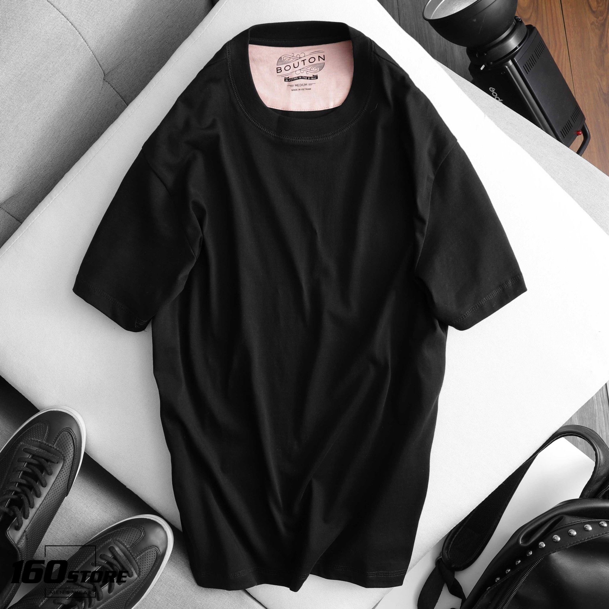Áo thun BOUTON vintage basic
