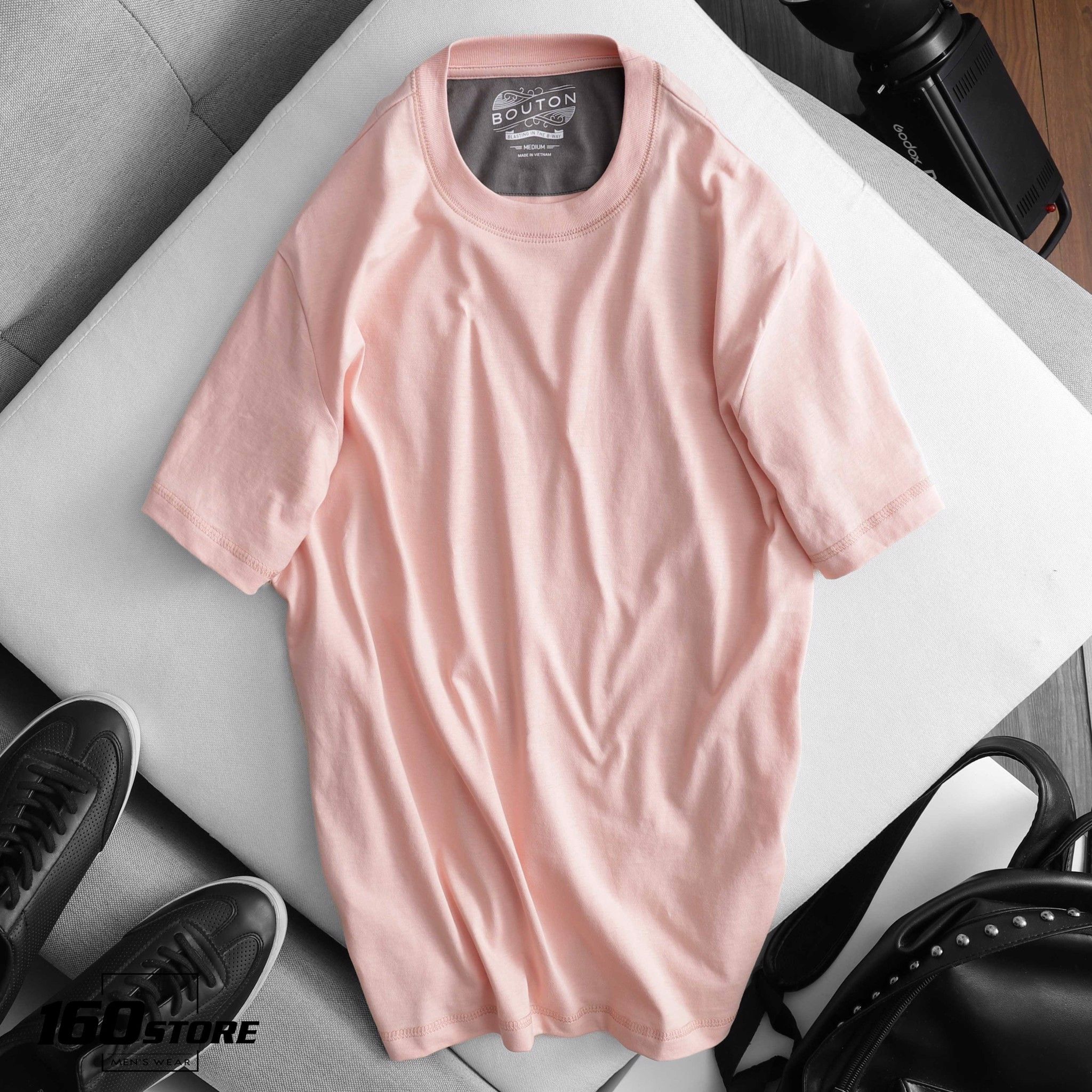 Áo thun BOUTON vintage basic