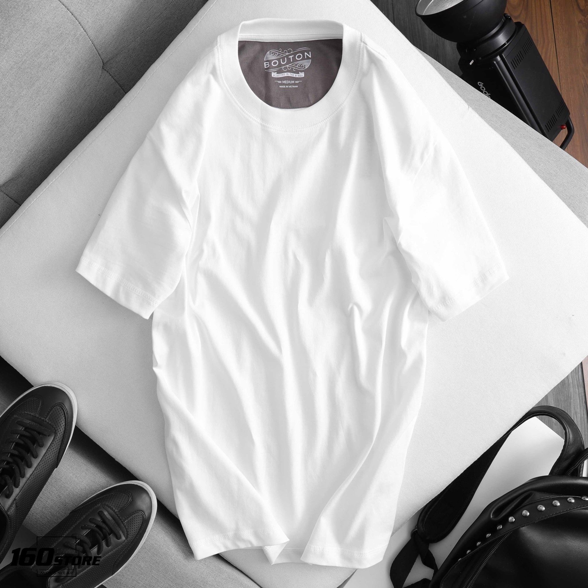 Áo thun BOUTON vintage basic