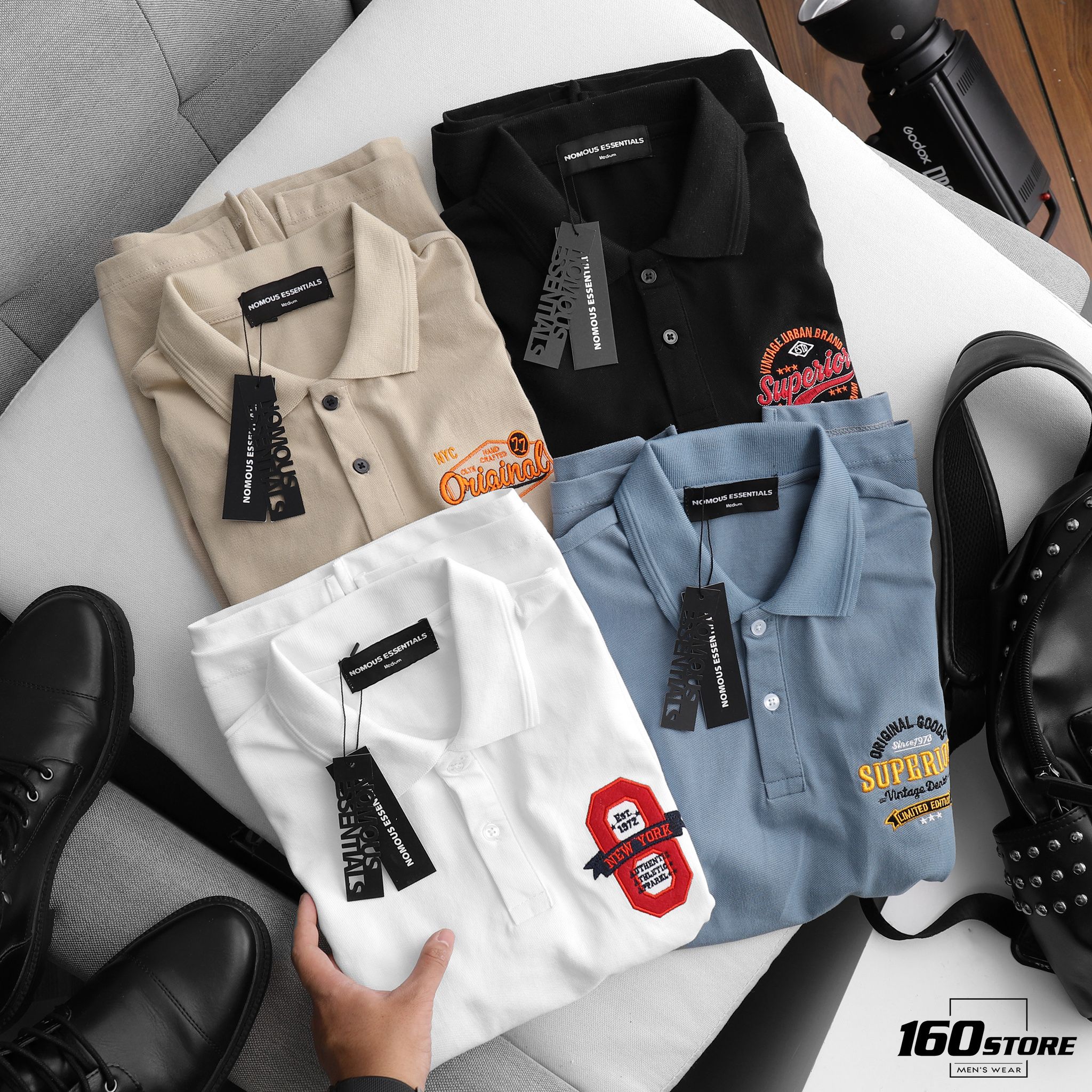 Áo polo NOMOUS ESSENTIALS authentic