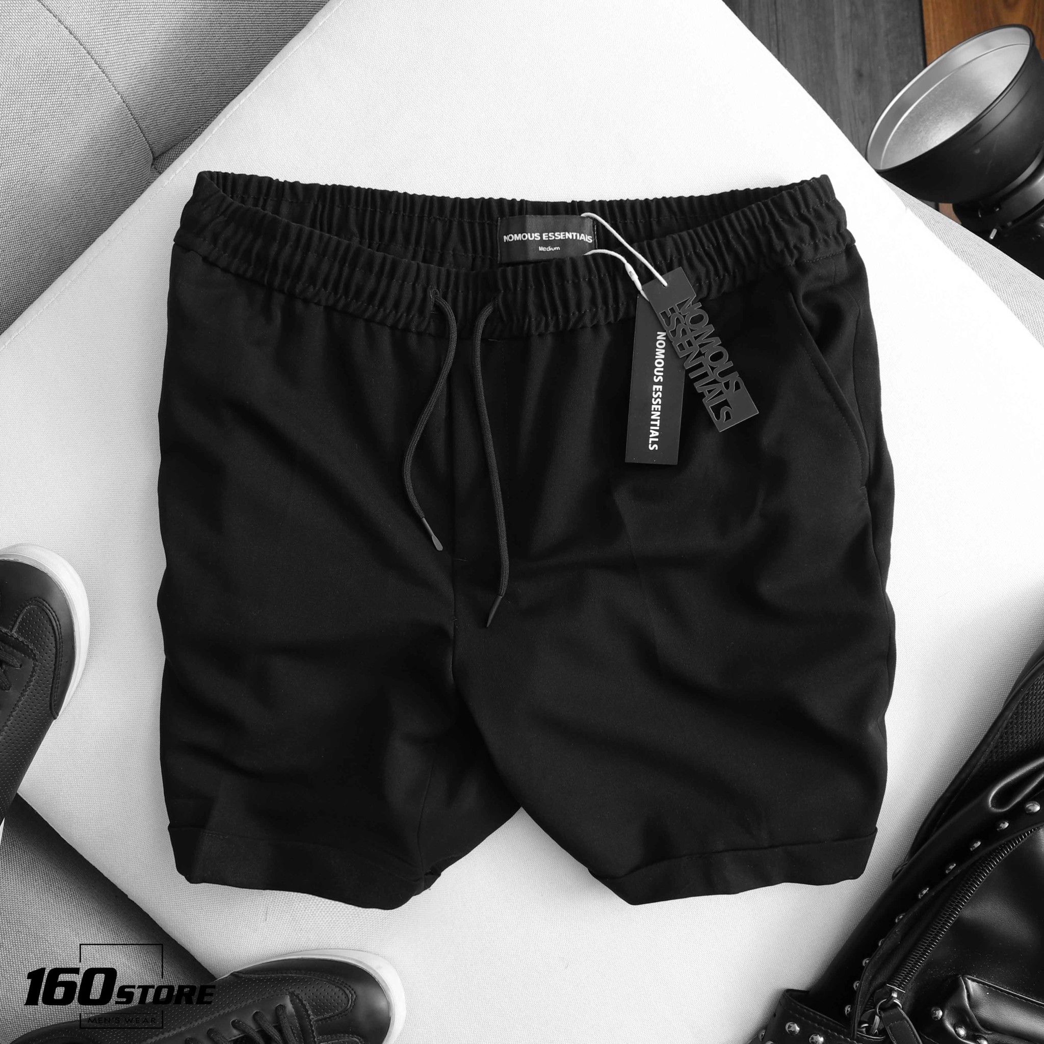 Quần short tây NOMOUS ESSENTIALS lưng thun