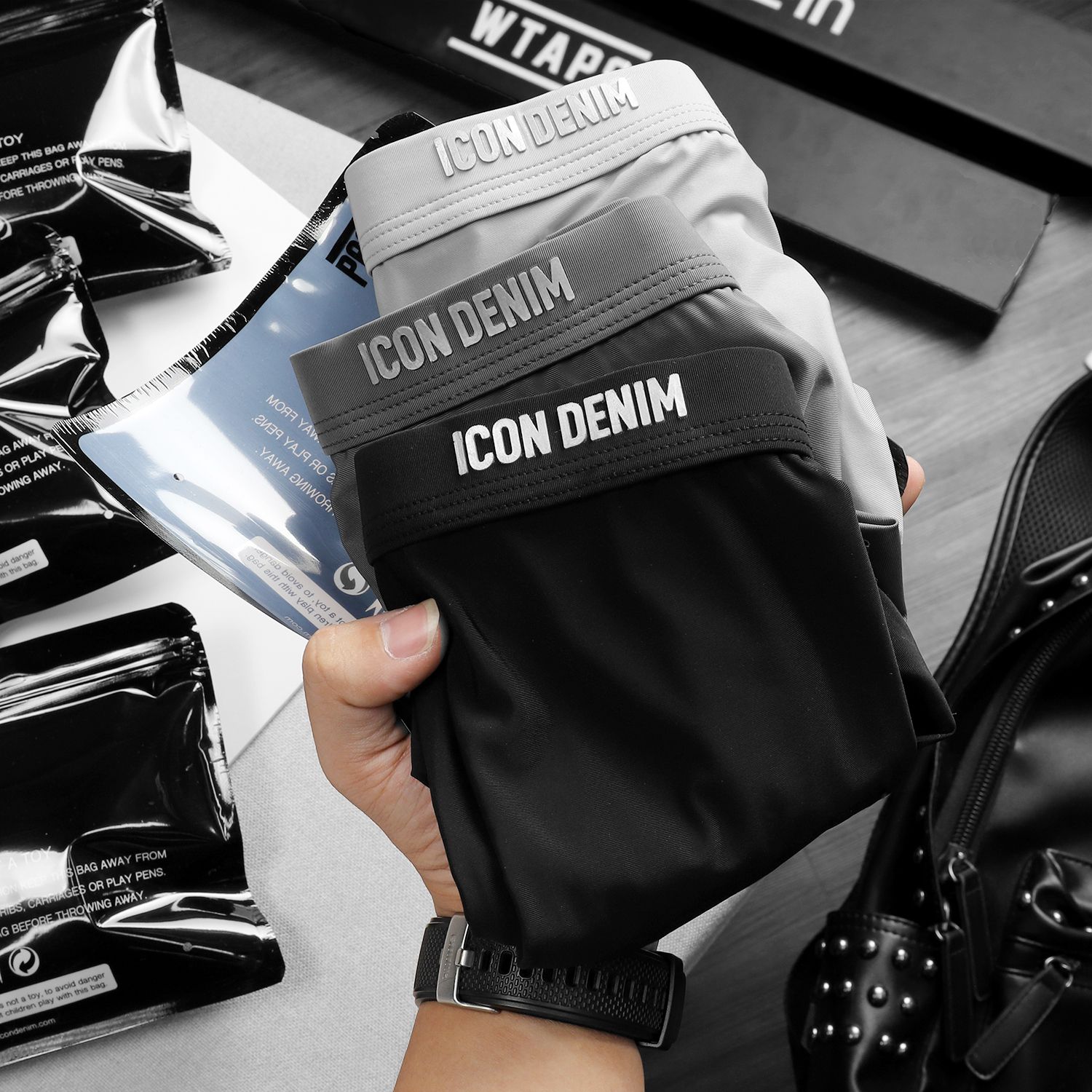 Boxer ICON DENIM graphene air