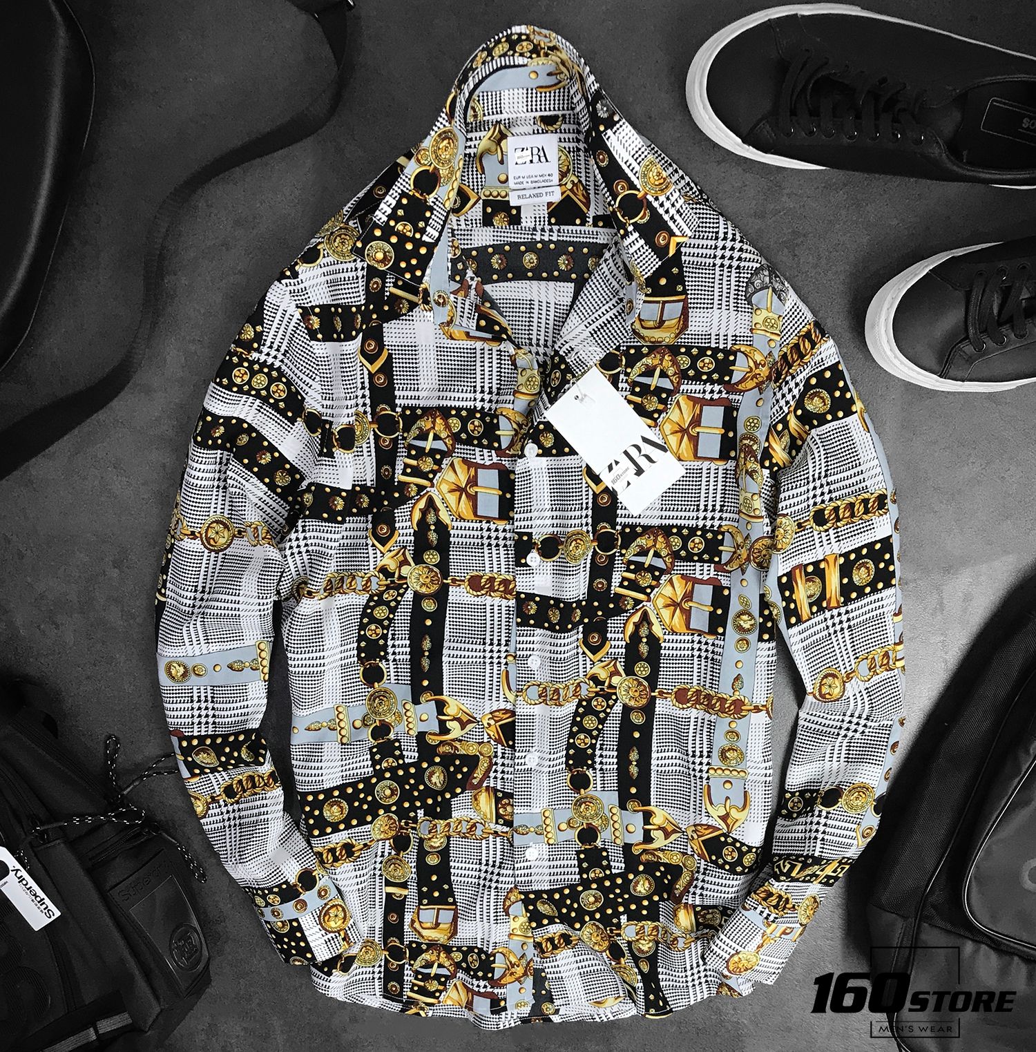 Áo sơmi ZRA Relaxed Fit V2