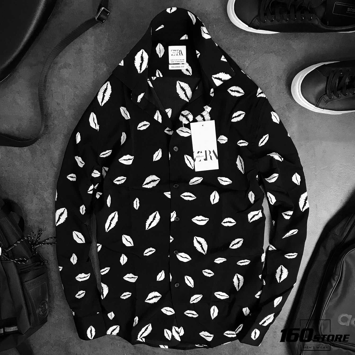Áo sơmi ZRA Relaxed Fit V2