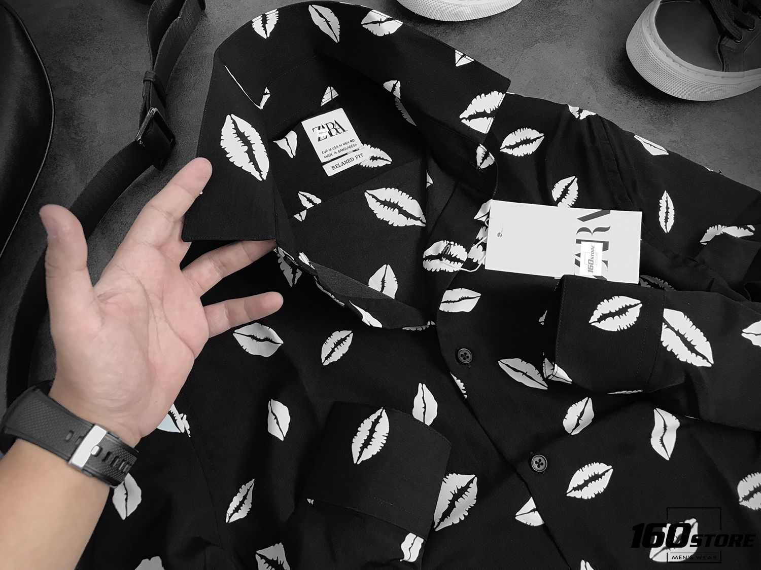 Áo sơmi ZRA Relaxed Fit V2