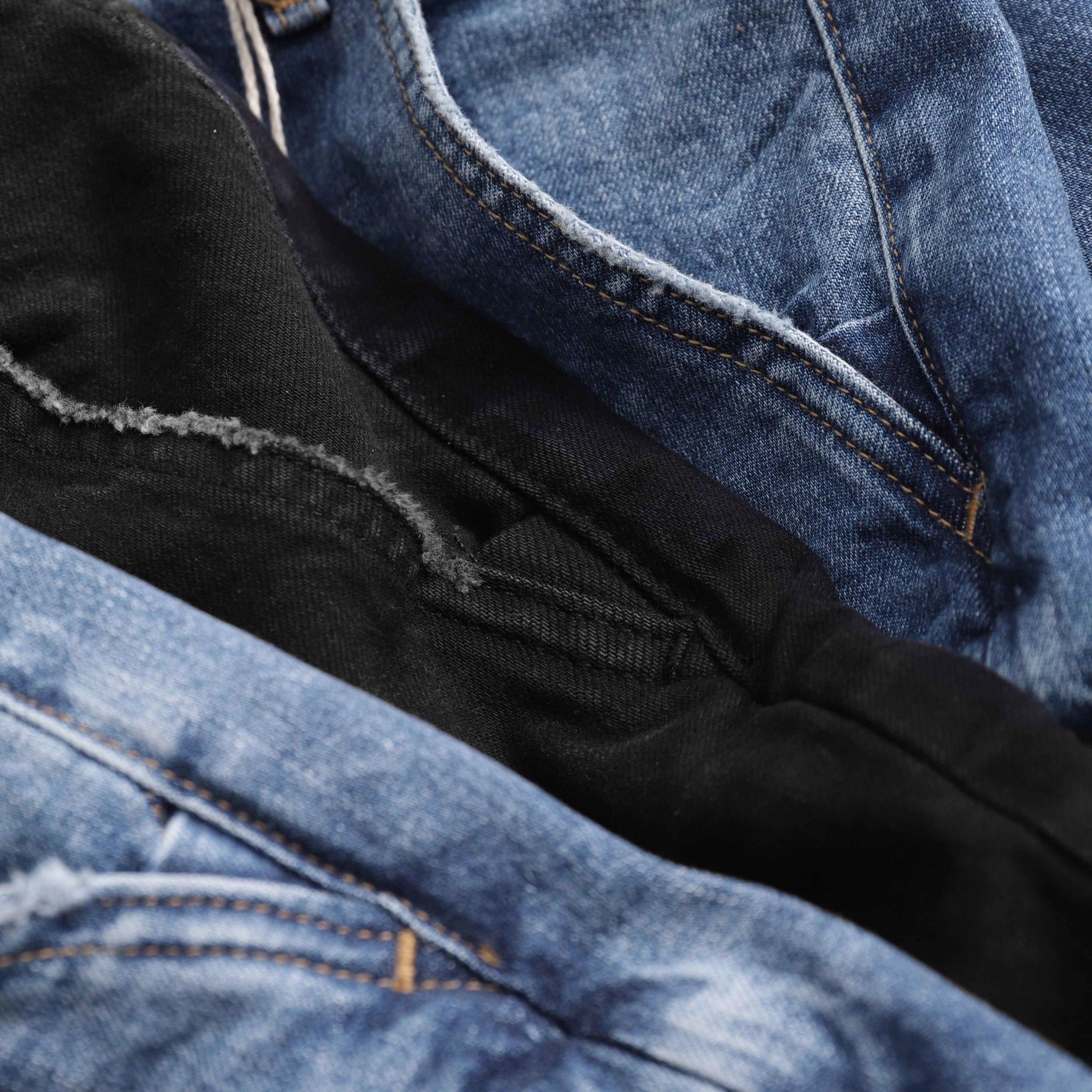 Quần short jeans ICON DENIM wash