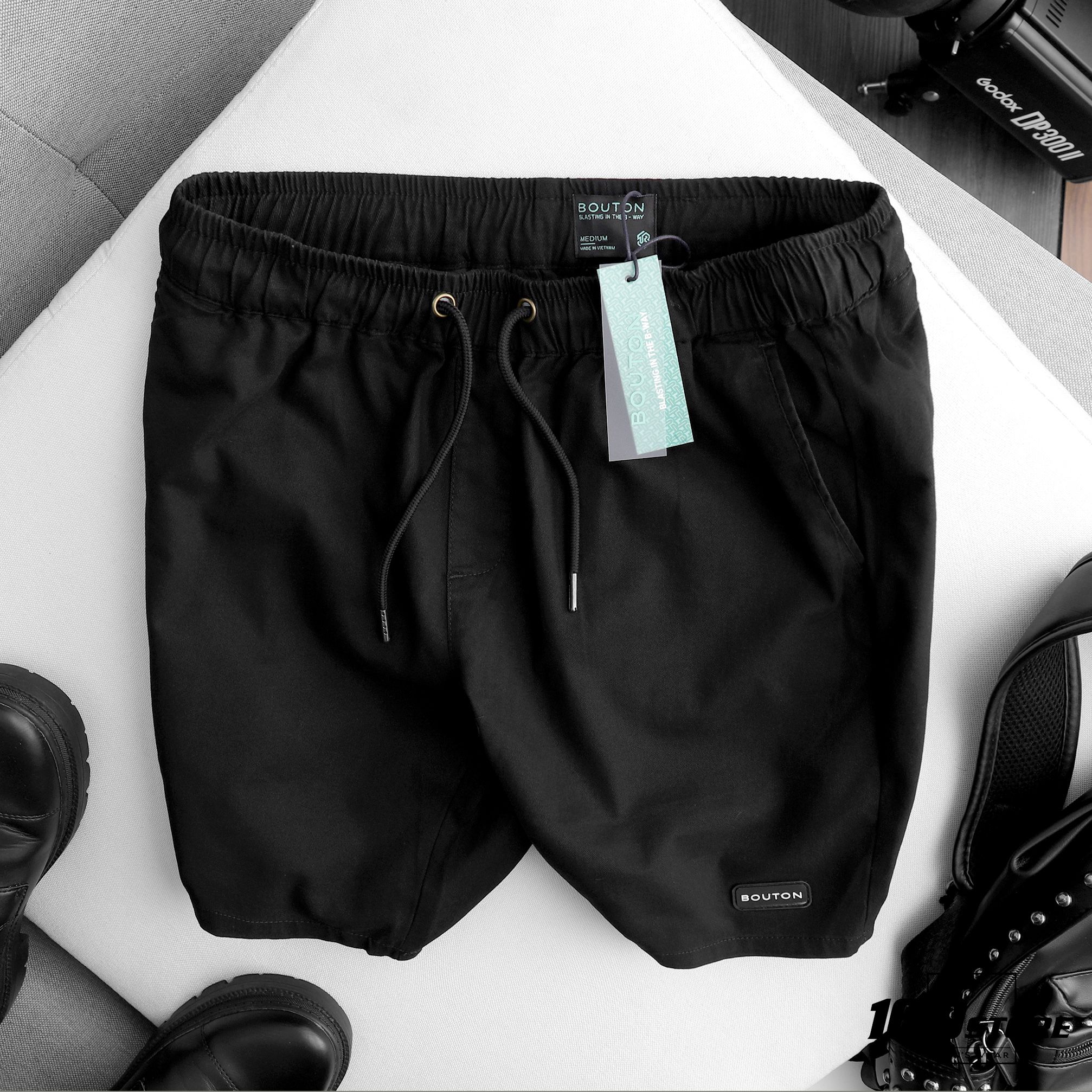 Quần short kaki lưng thun BOUTON ss21