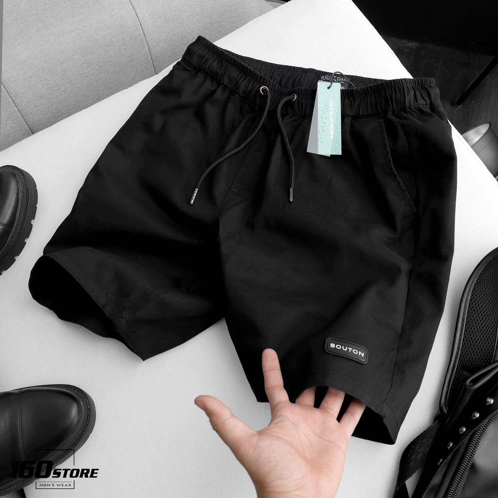 Quần short kaki lưng thun BOUTON ss21