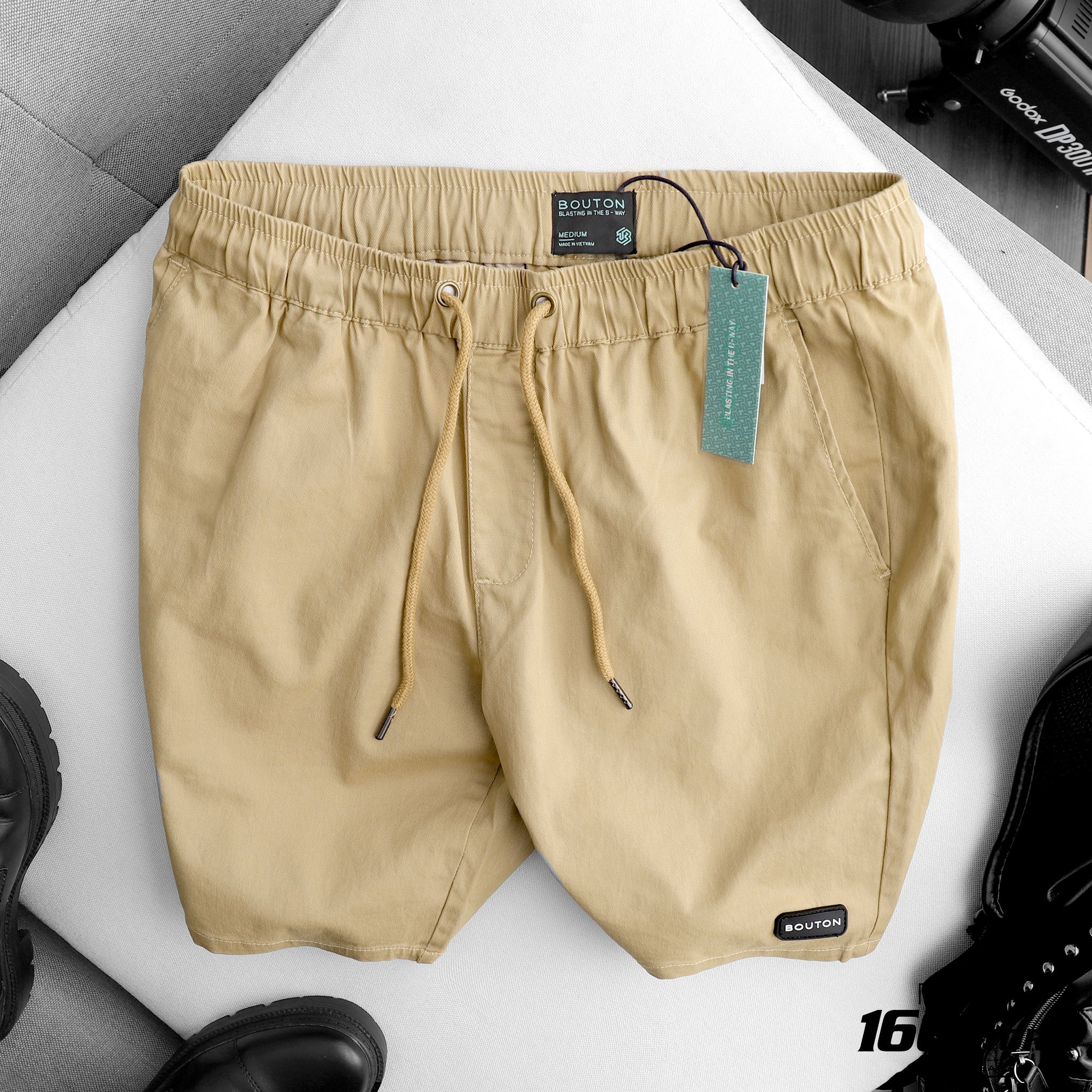 Quần short kaki lưng thun BOUTON ss21