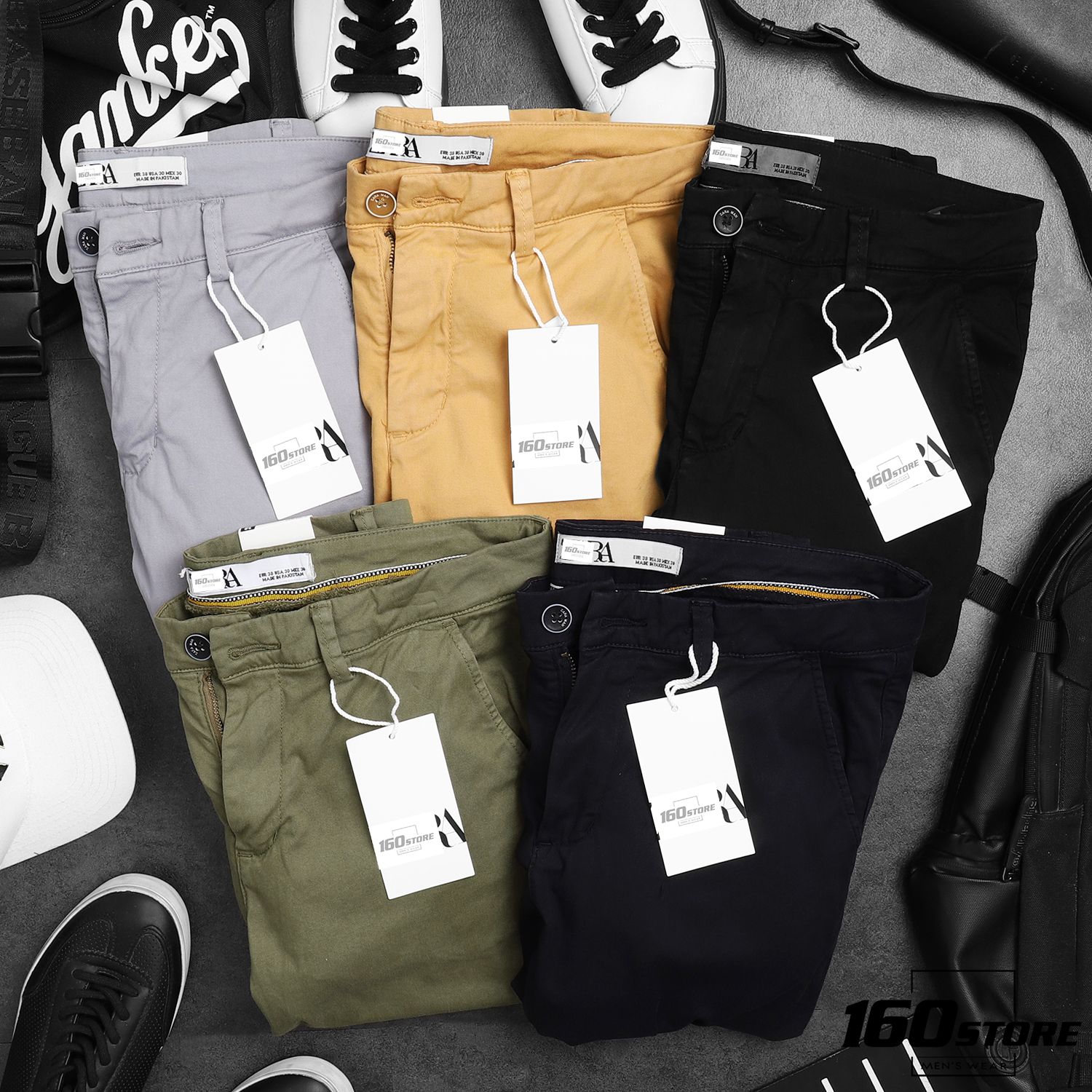 Quần kaki ZRA slim fit