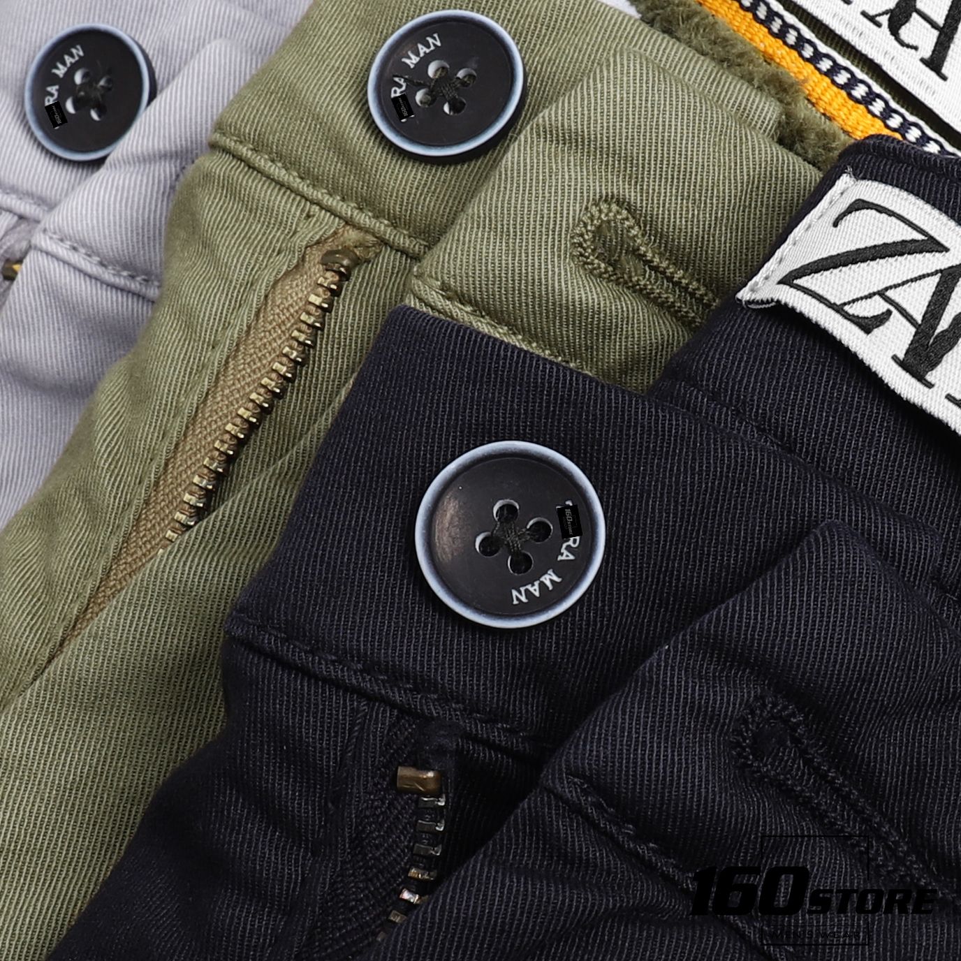 Quần kaki ZRA slim fit