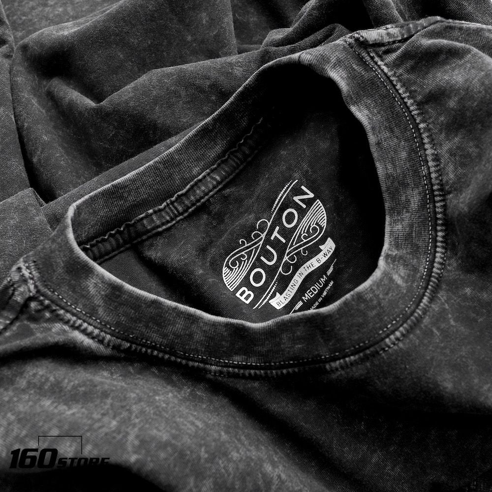 Áo thun BOUTON Goris acid wash