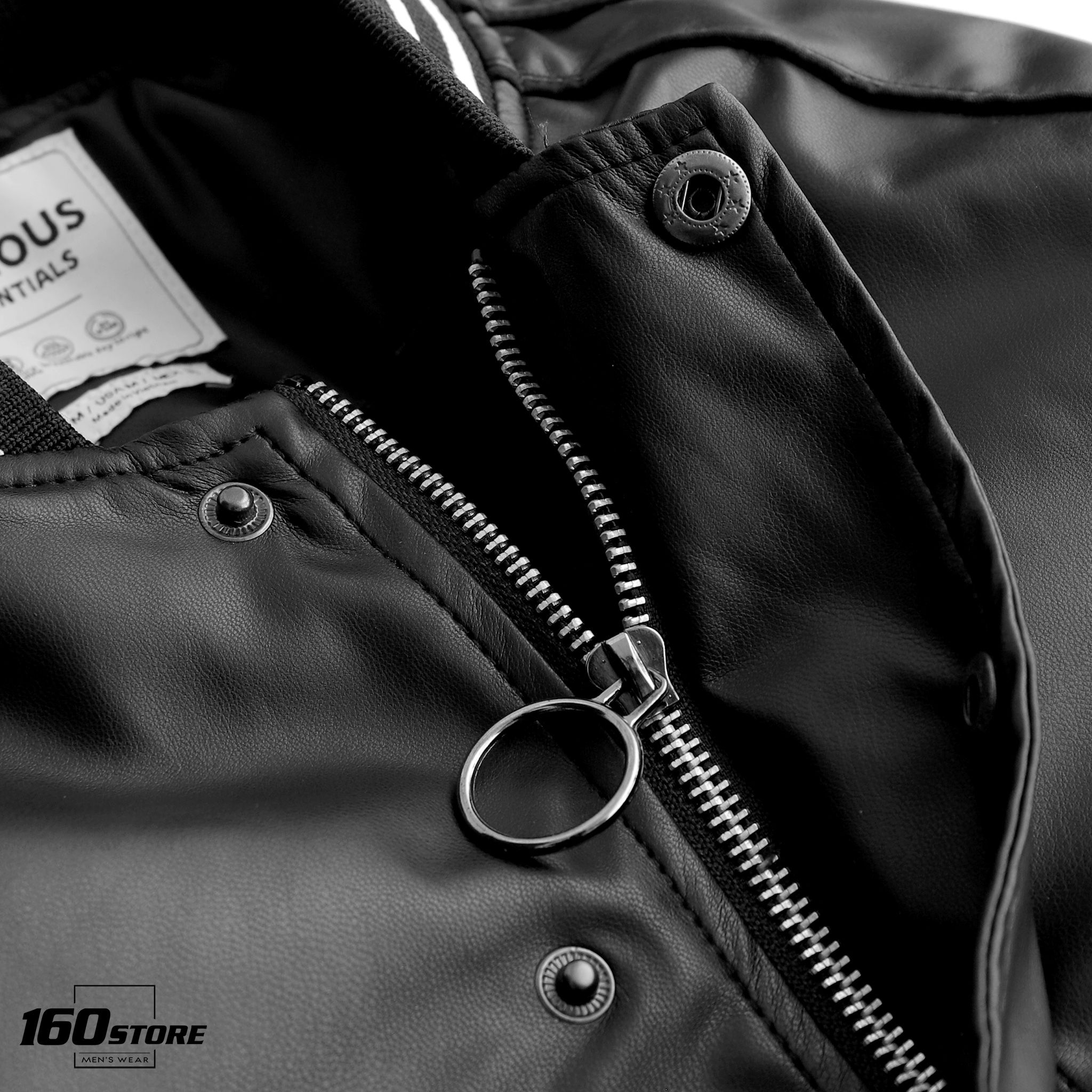 Áo khoác bomber NOMOUS ESSENTIALS leather