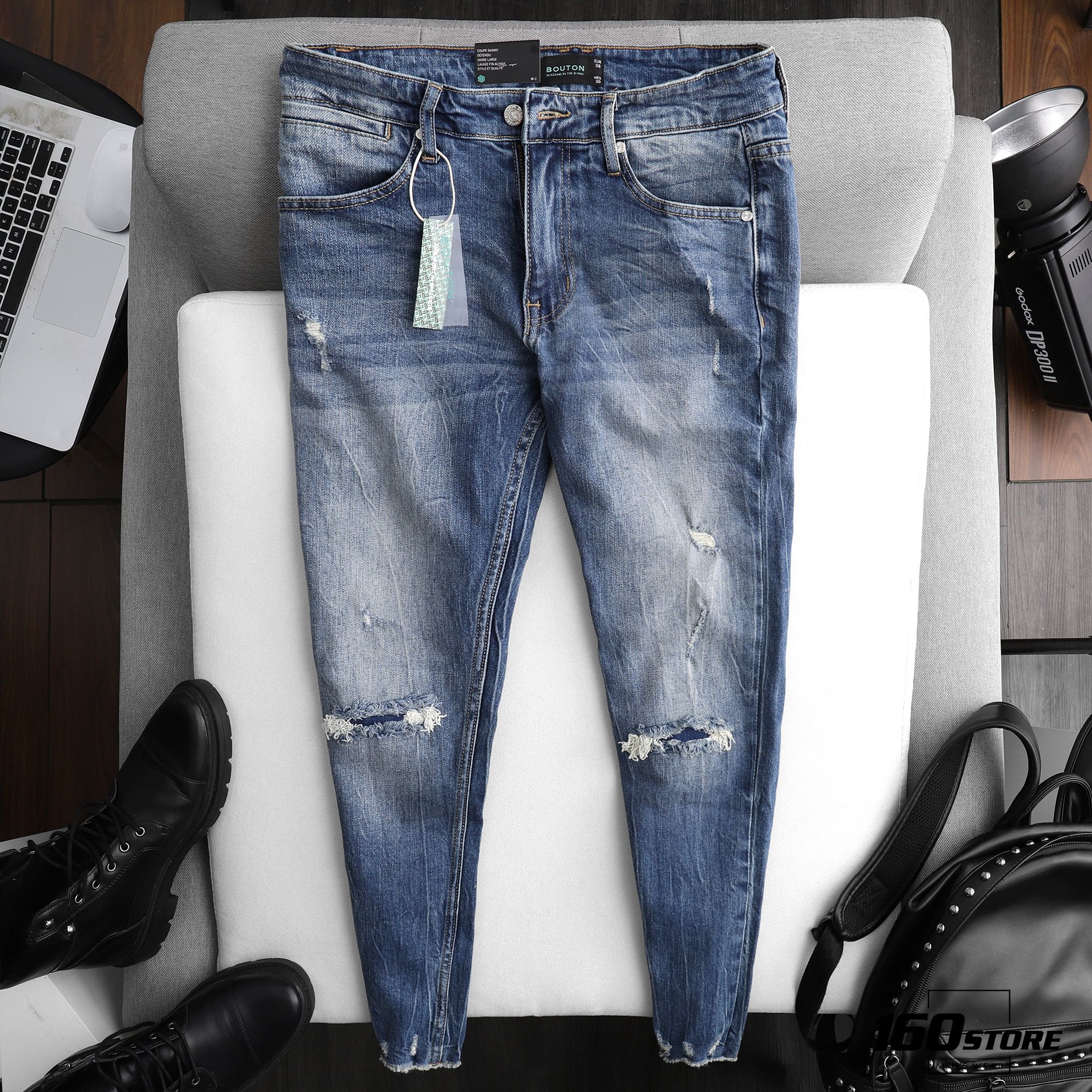 Quần jeans BOUTON Ripeed Skinny