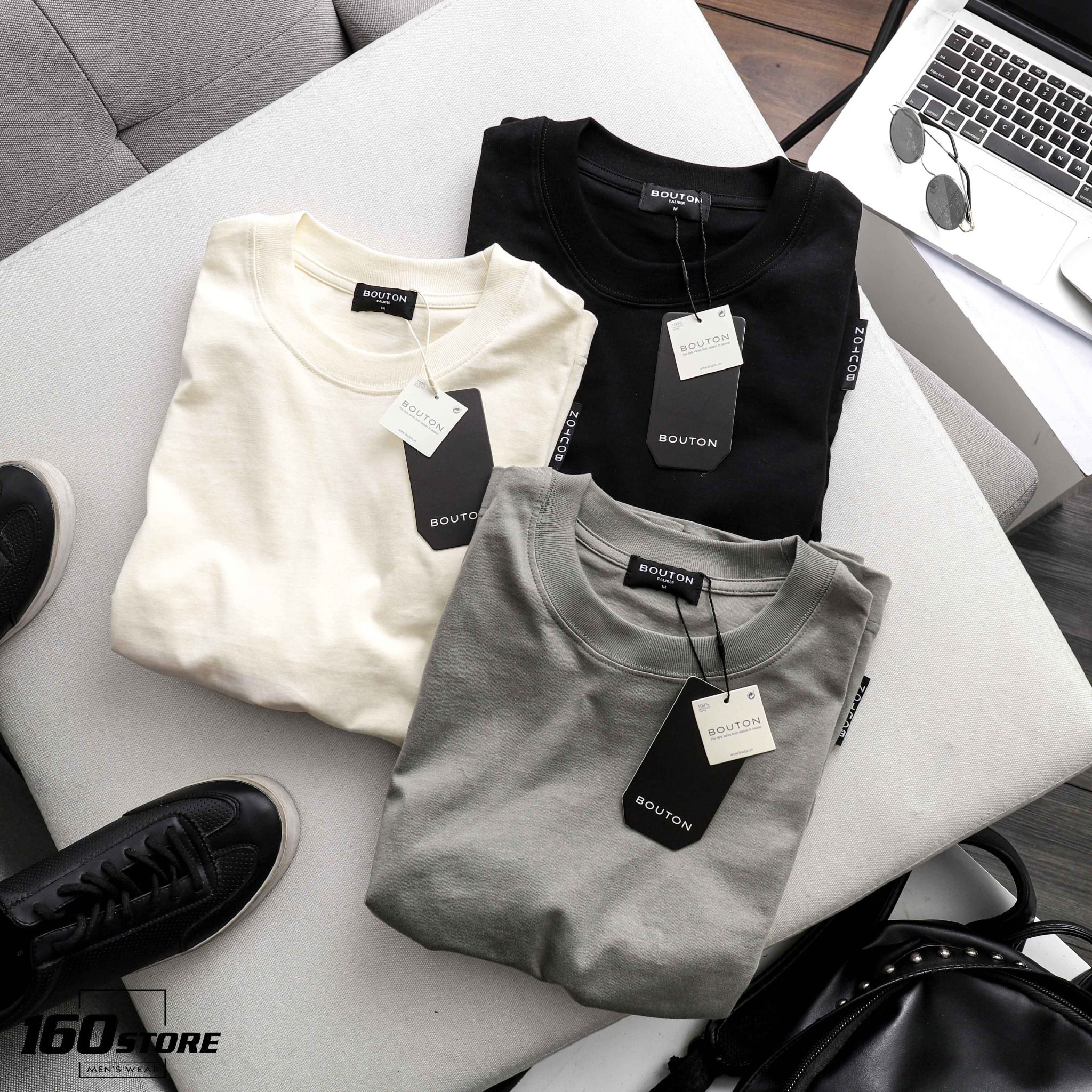 Áo thun BOUTON oversize basic