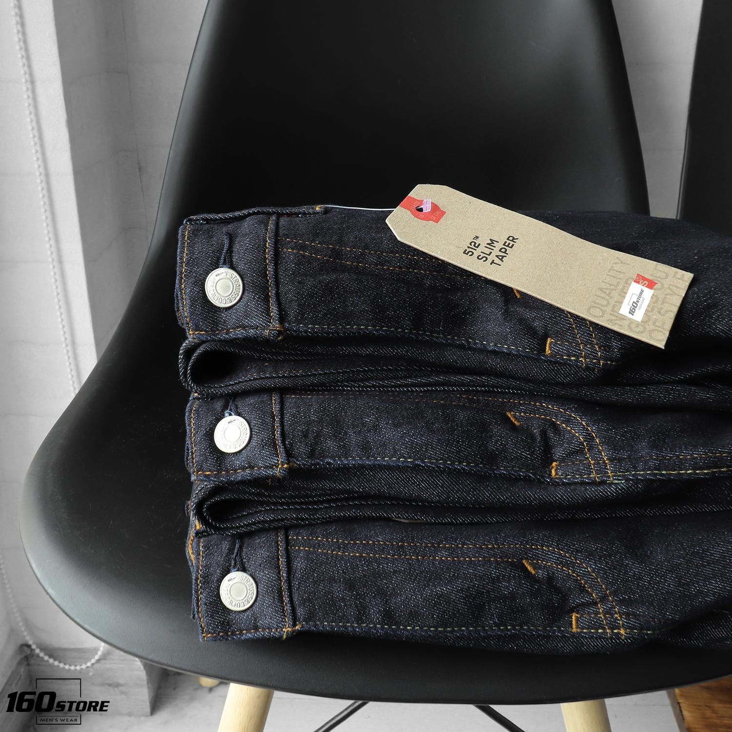 Quần jean LVIS slim taper