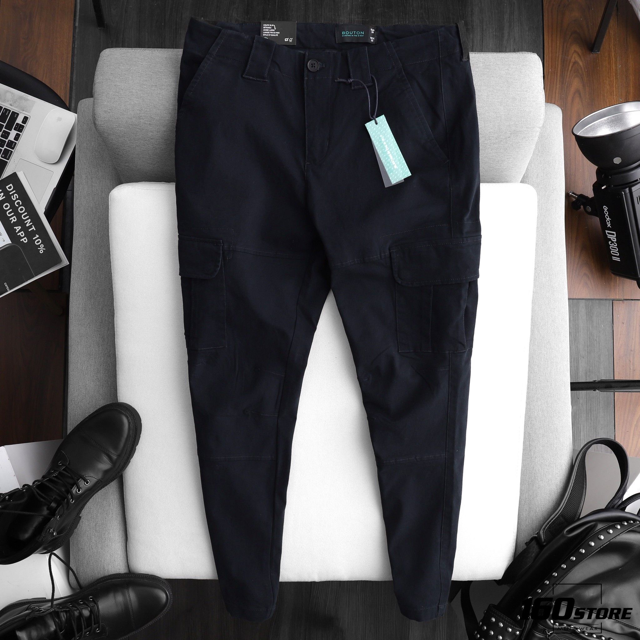 Quần kaki BOUTON cargo