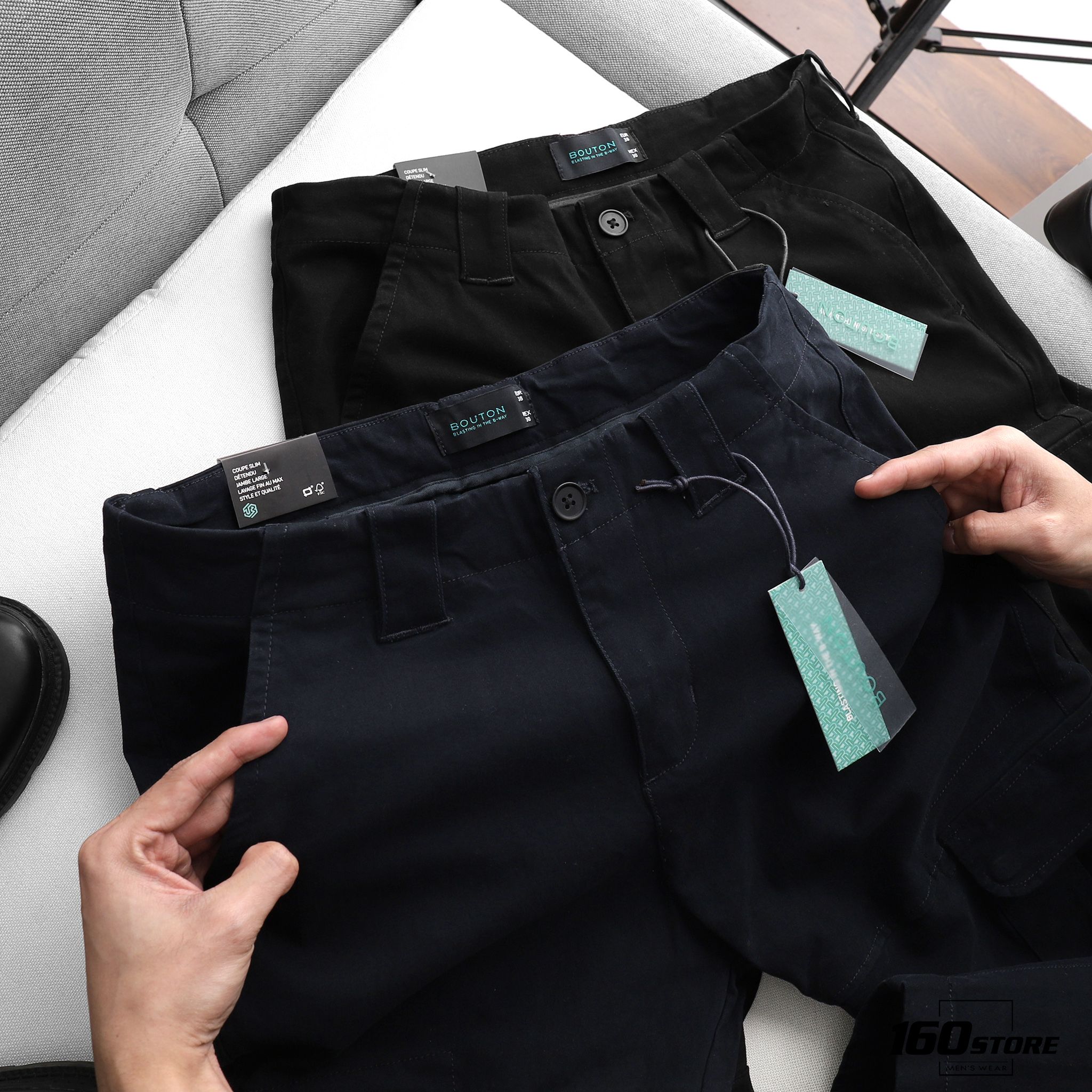 Quần kaki BOUTON cargo