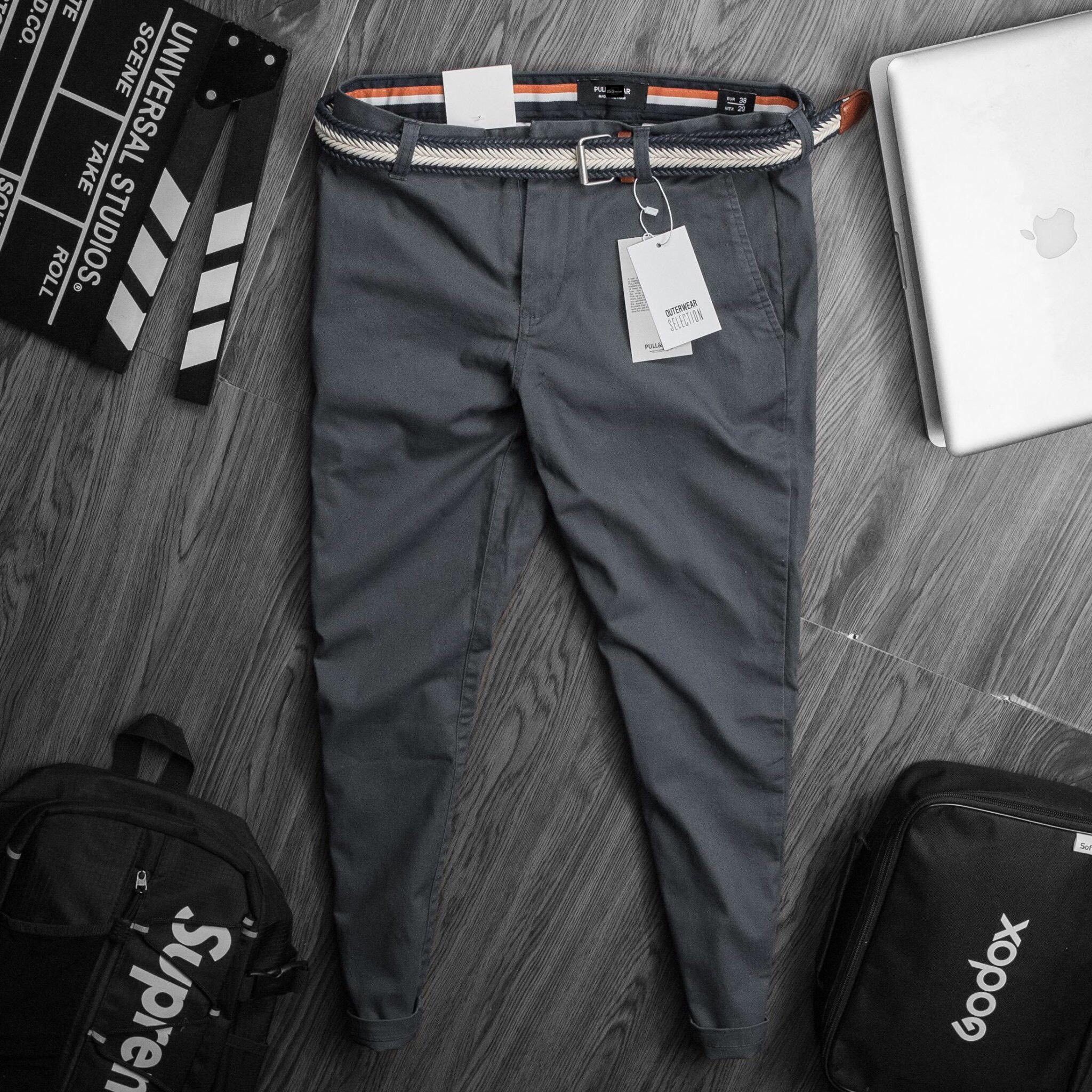 Quần kaki P.B with belt
