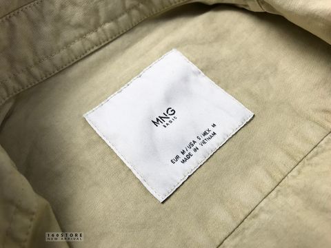 MNG Pocketed Cotton Jacket