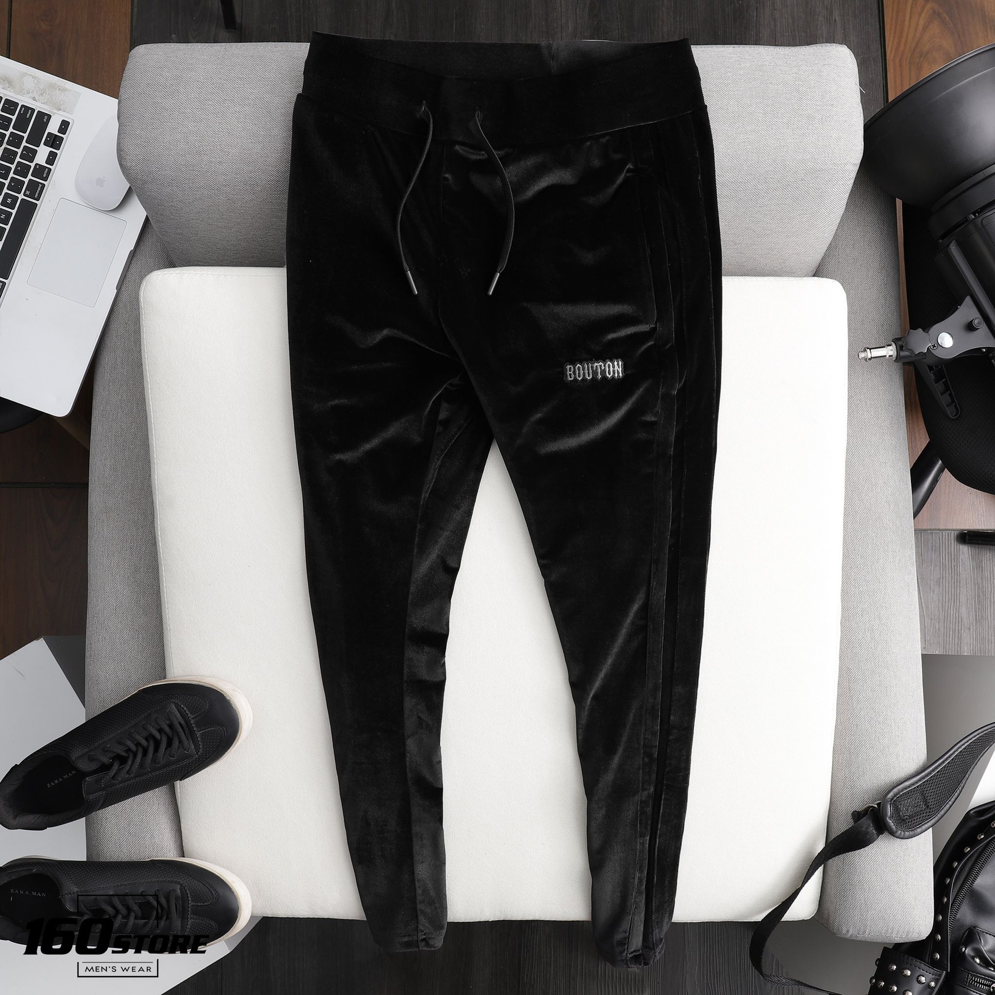 Quần dài BOUTON velvet