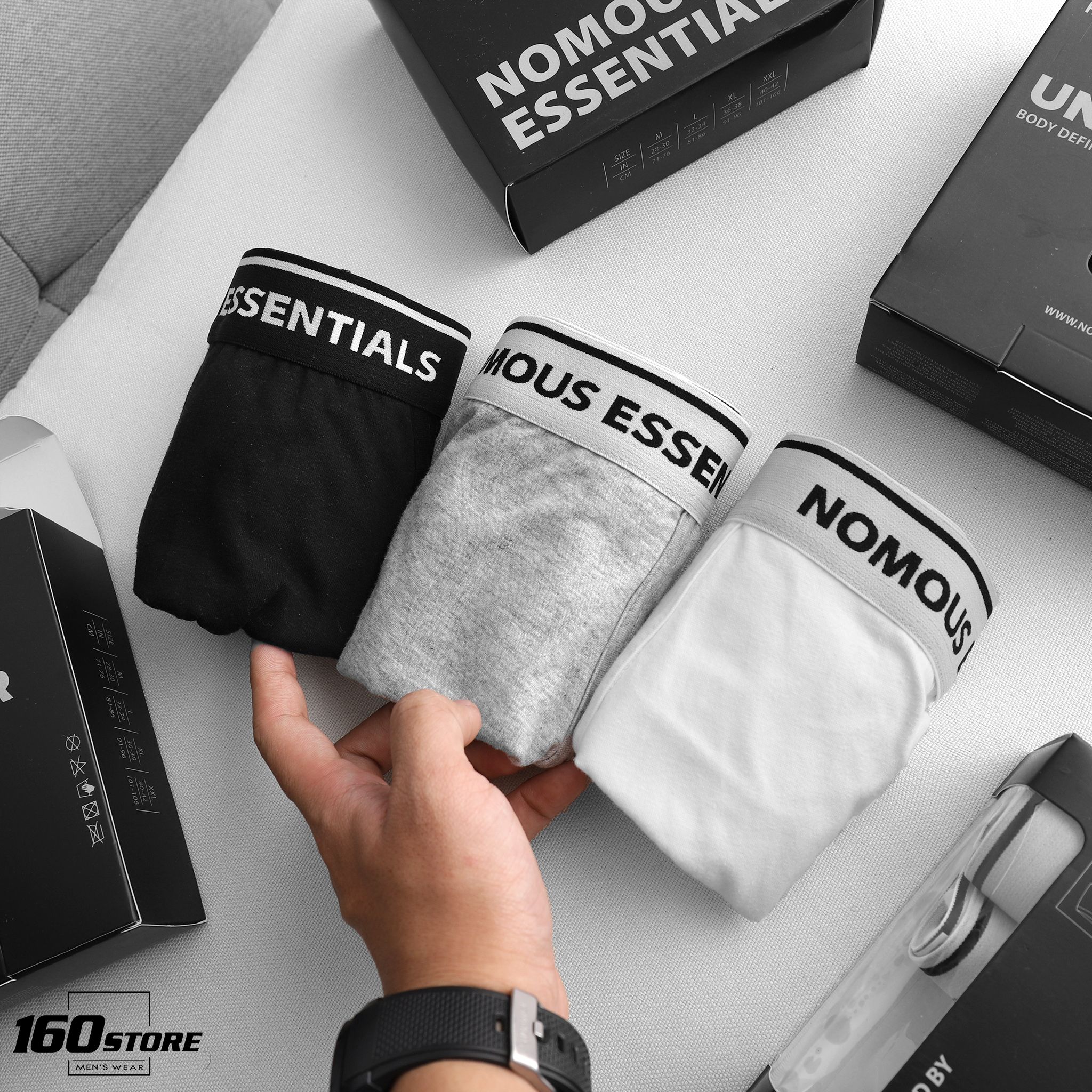 Boxer NOMOUS ESSENTIALS features classic