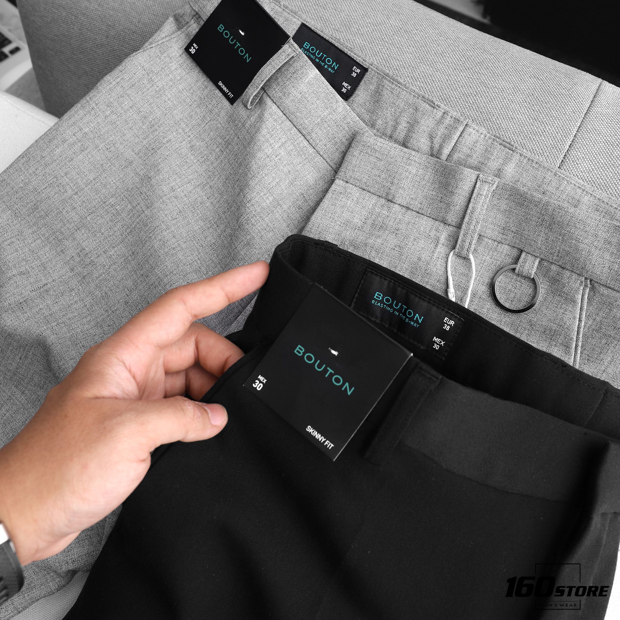 Quần tây BOUTON skinny