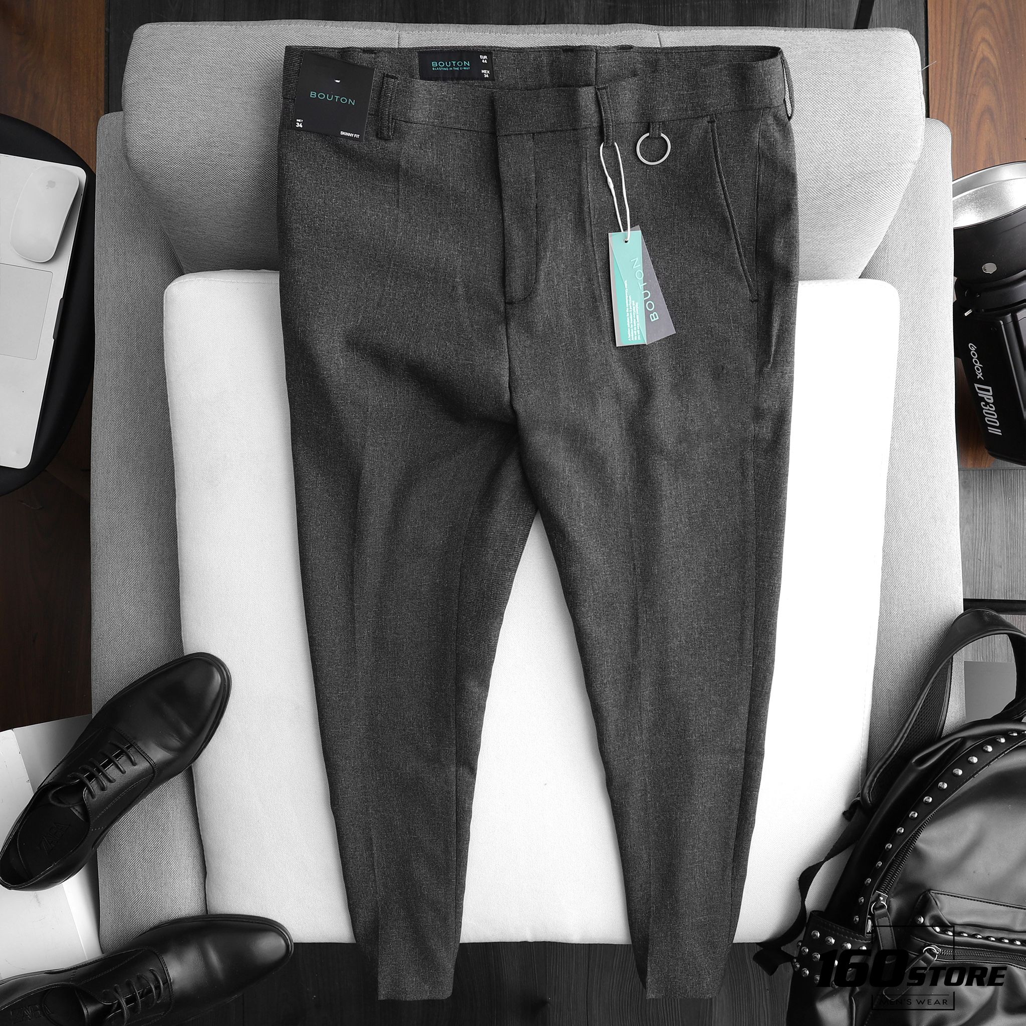 Quần tây BOUTON skinny