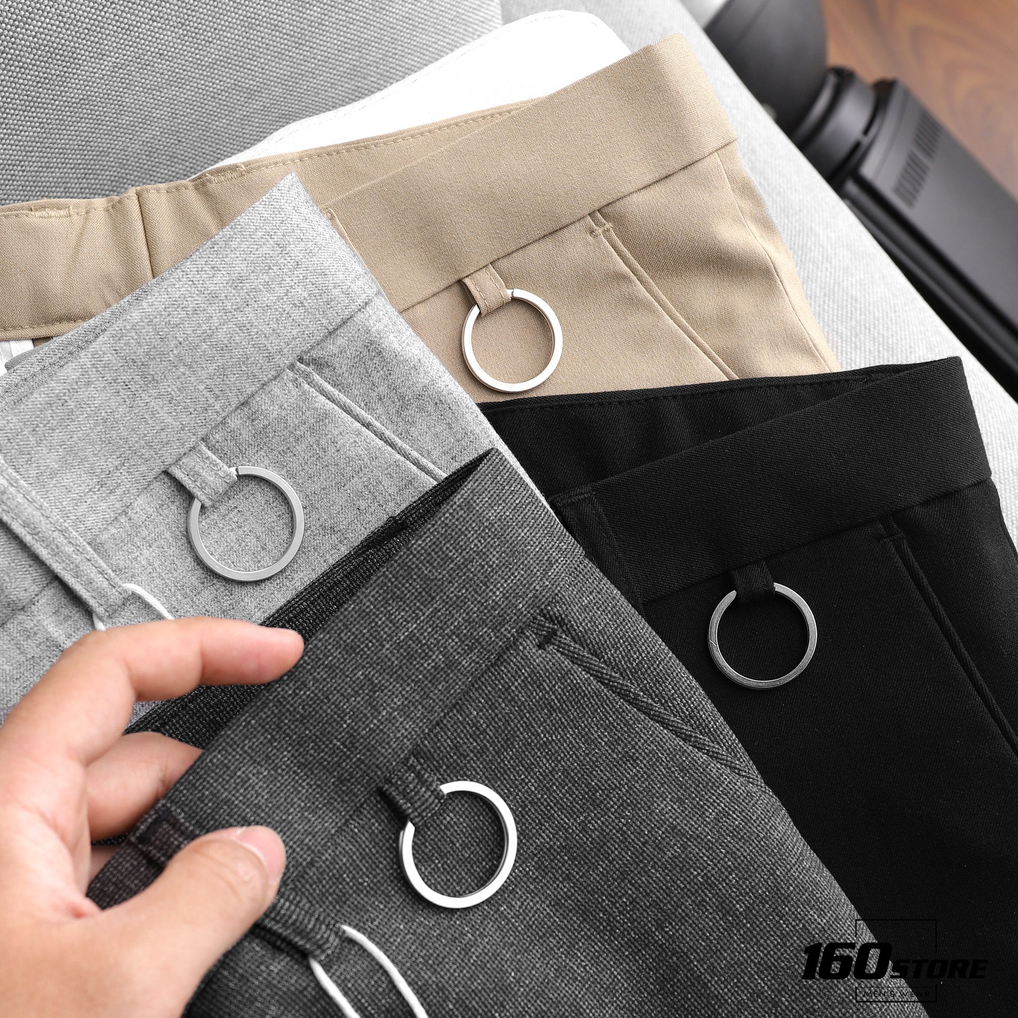 Quần tây BOUTON skinny