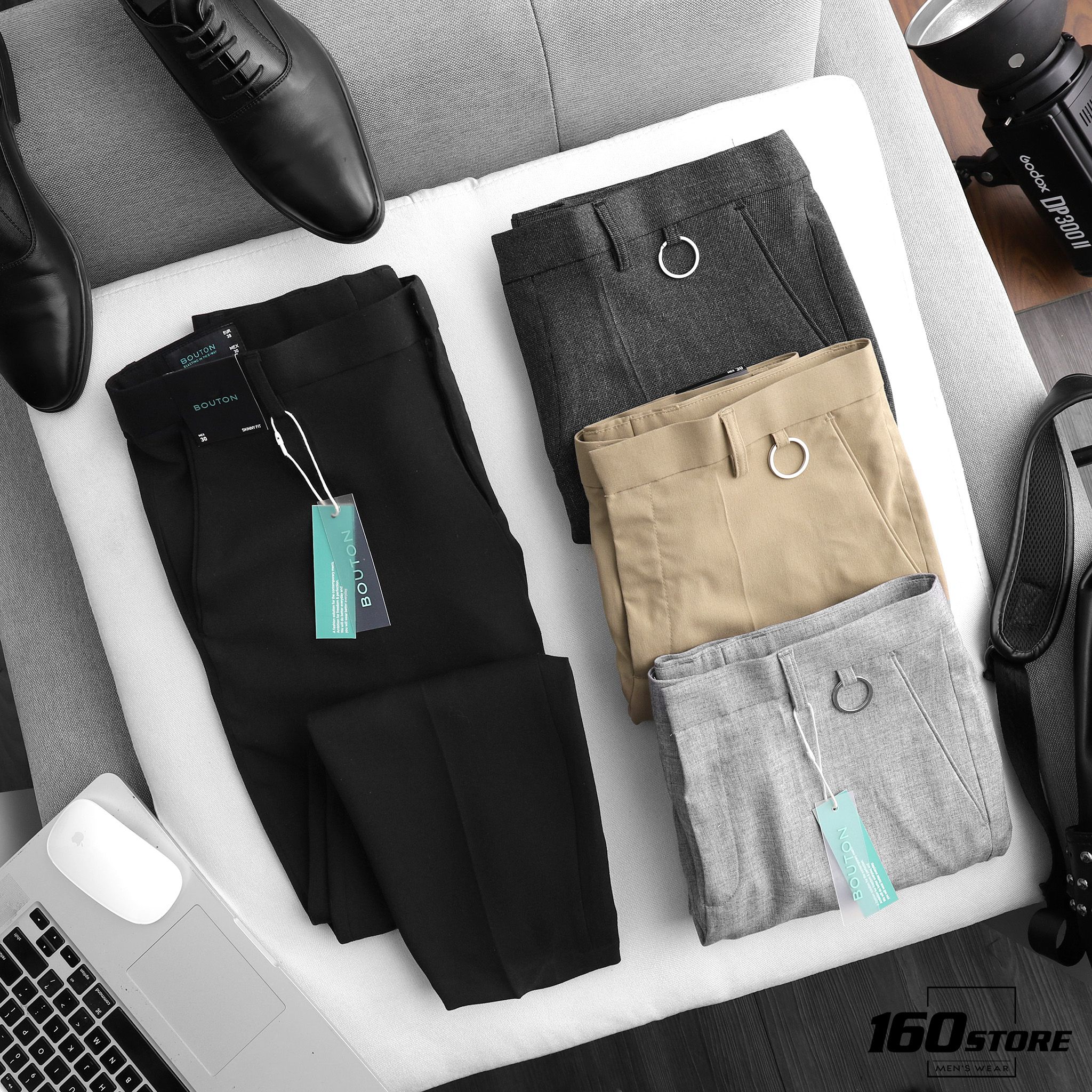 Quần tây BOUTON skinny