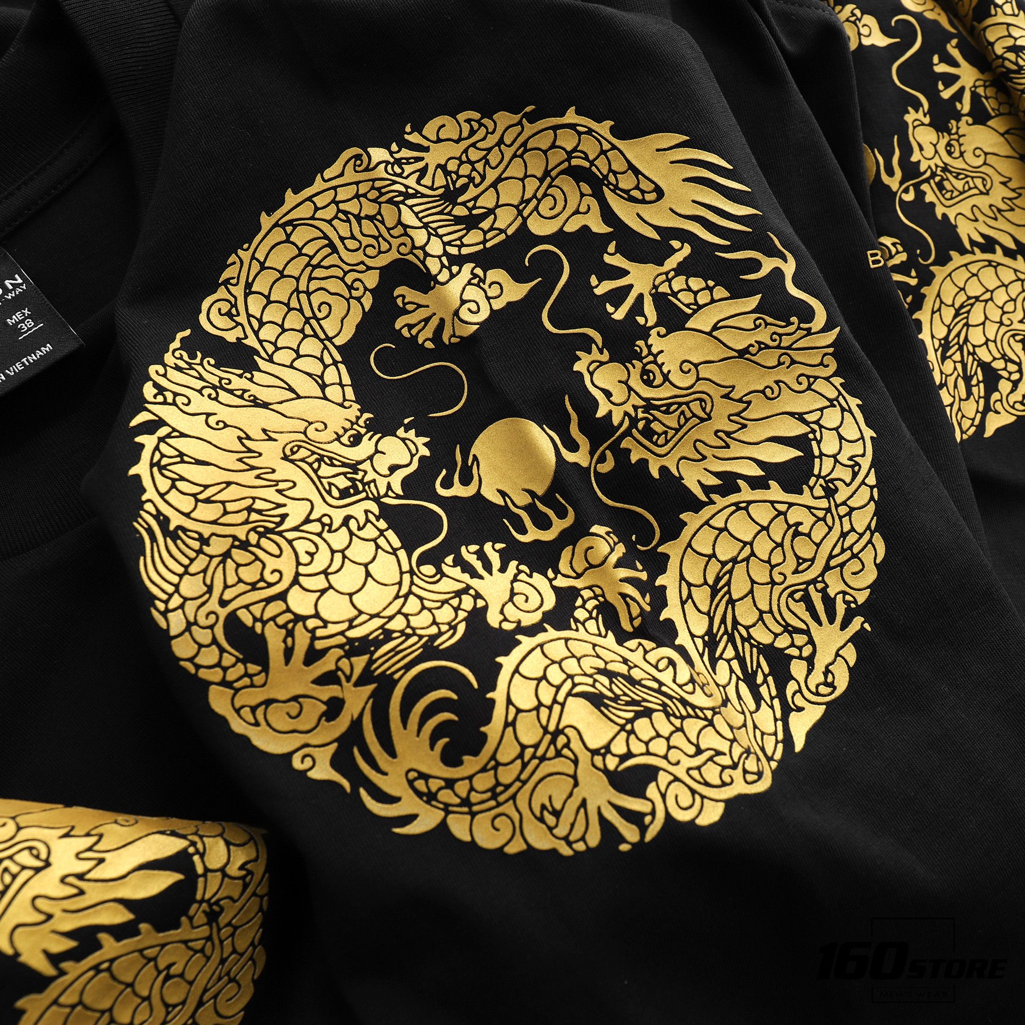 Áo thun BOUTON Dragon gold