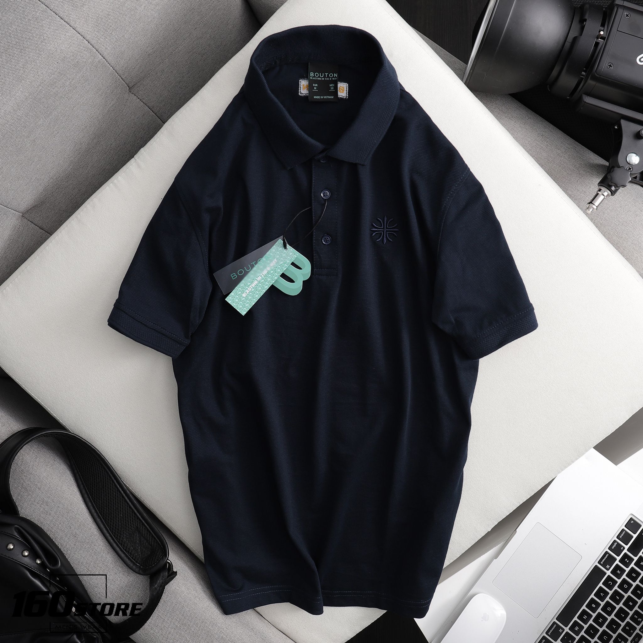Áo polo BOUTON Bloom signature