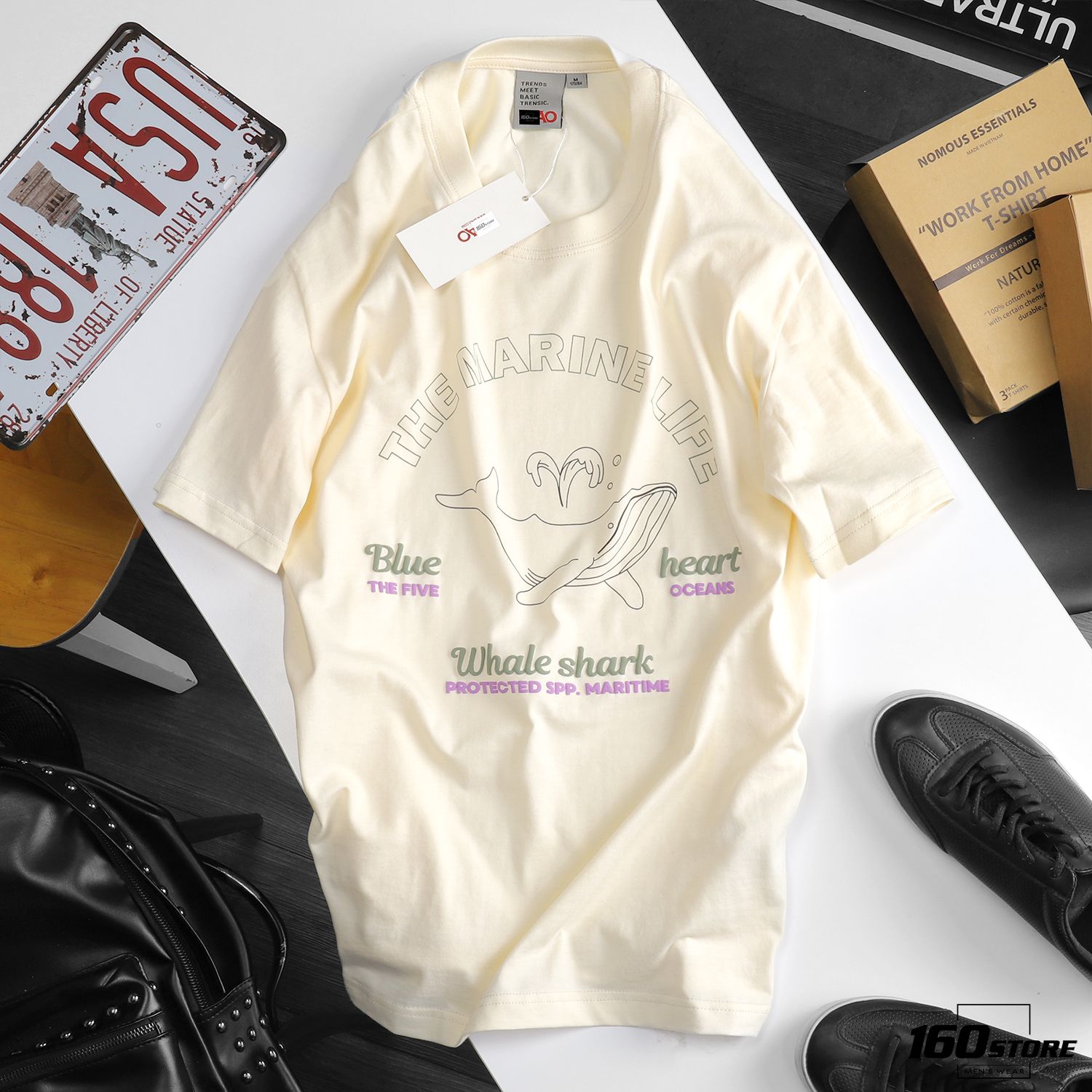 Áo thun SPAO prints ss20