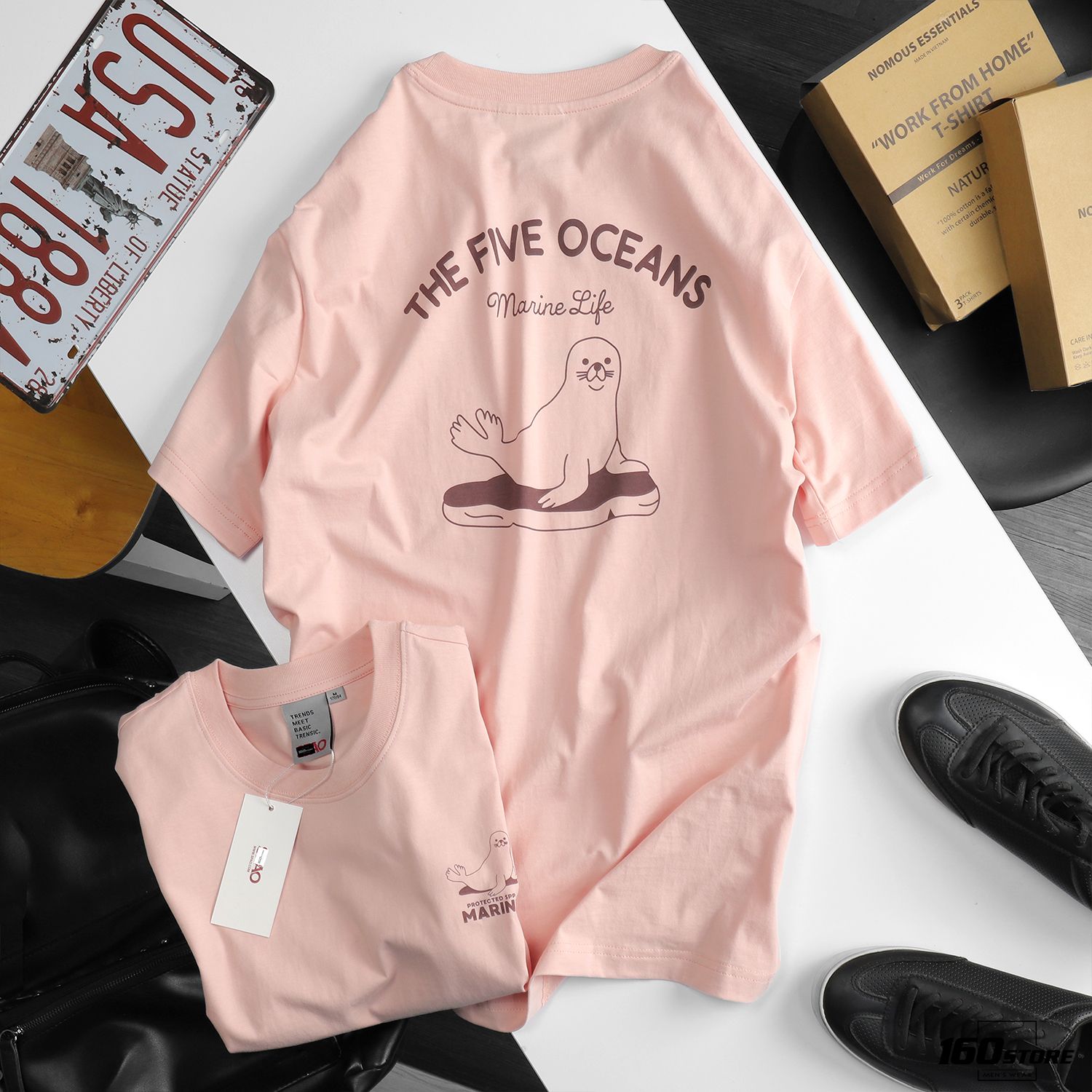 Áo thun SPAO prints ss20