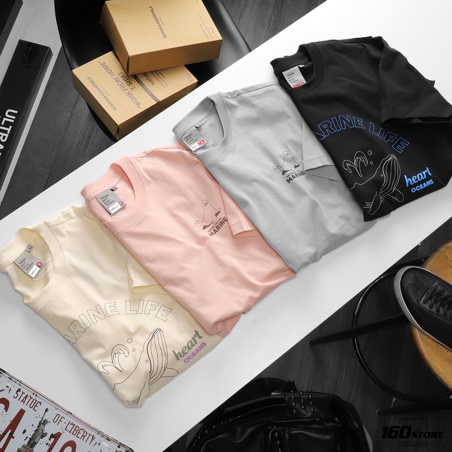 Áo thun SPAO prints ss20