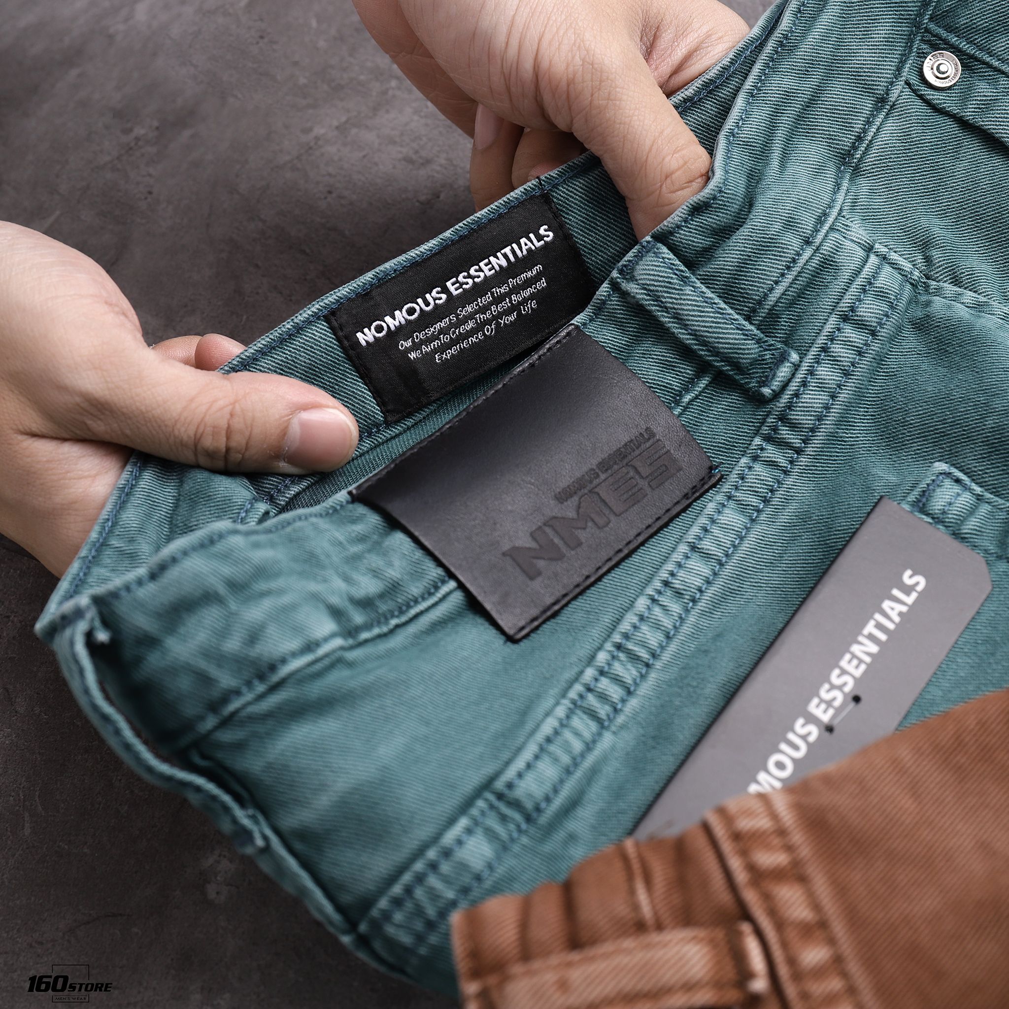 Quần short denim NOMOUS ESSENTIALS wash