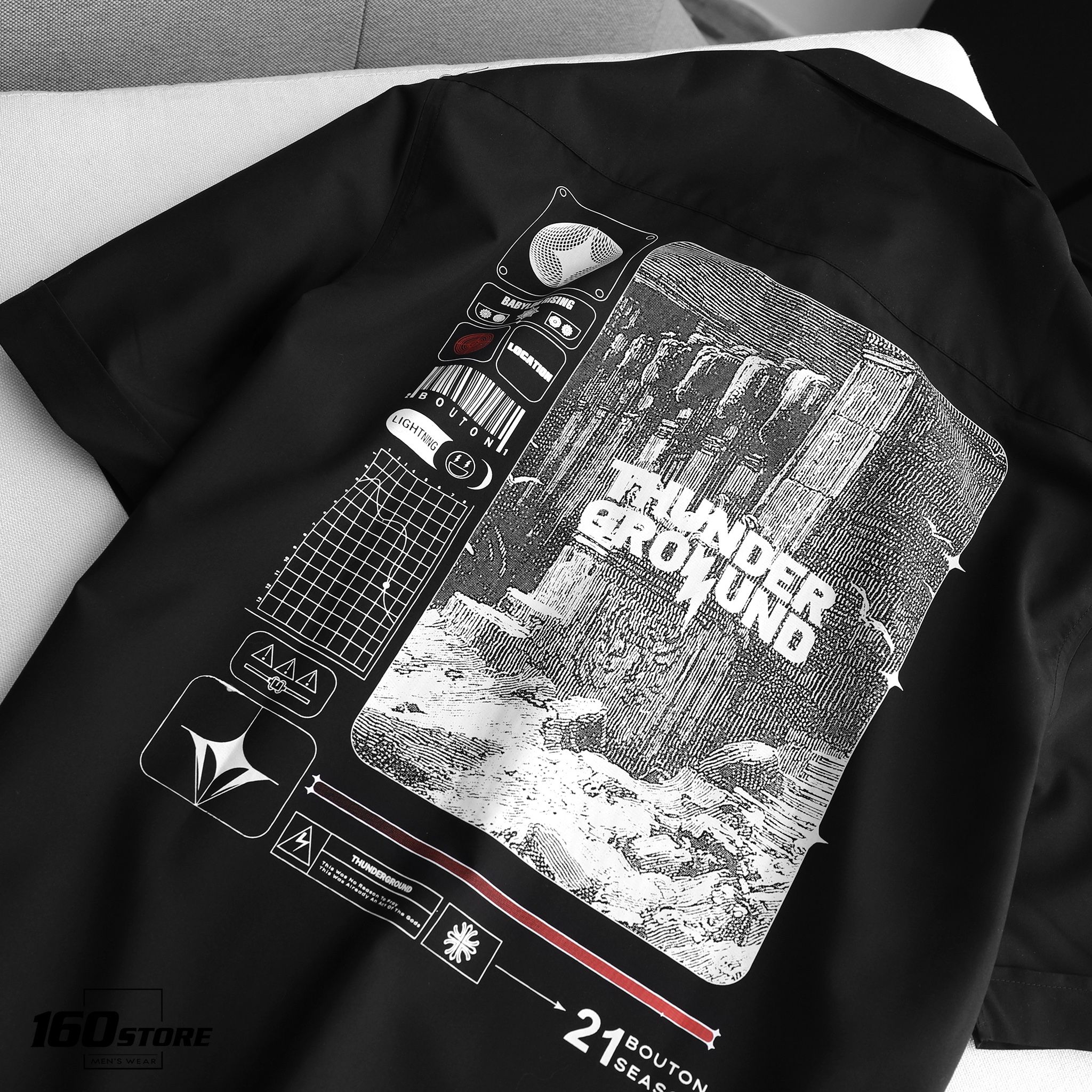 Áo sơmi BOUTON Thunderground (TN)
