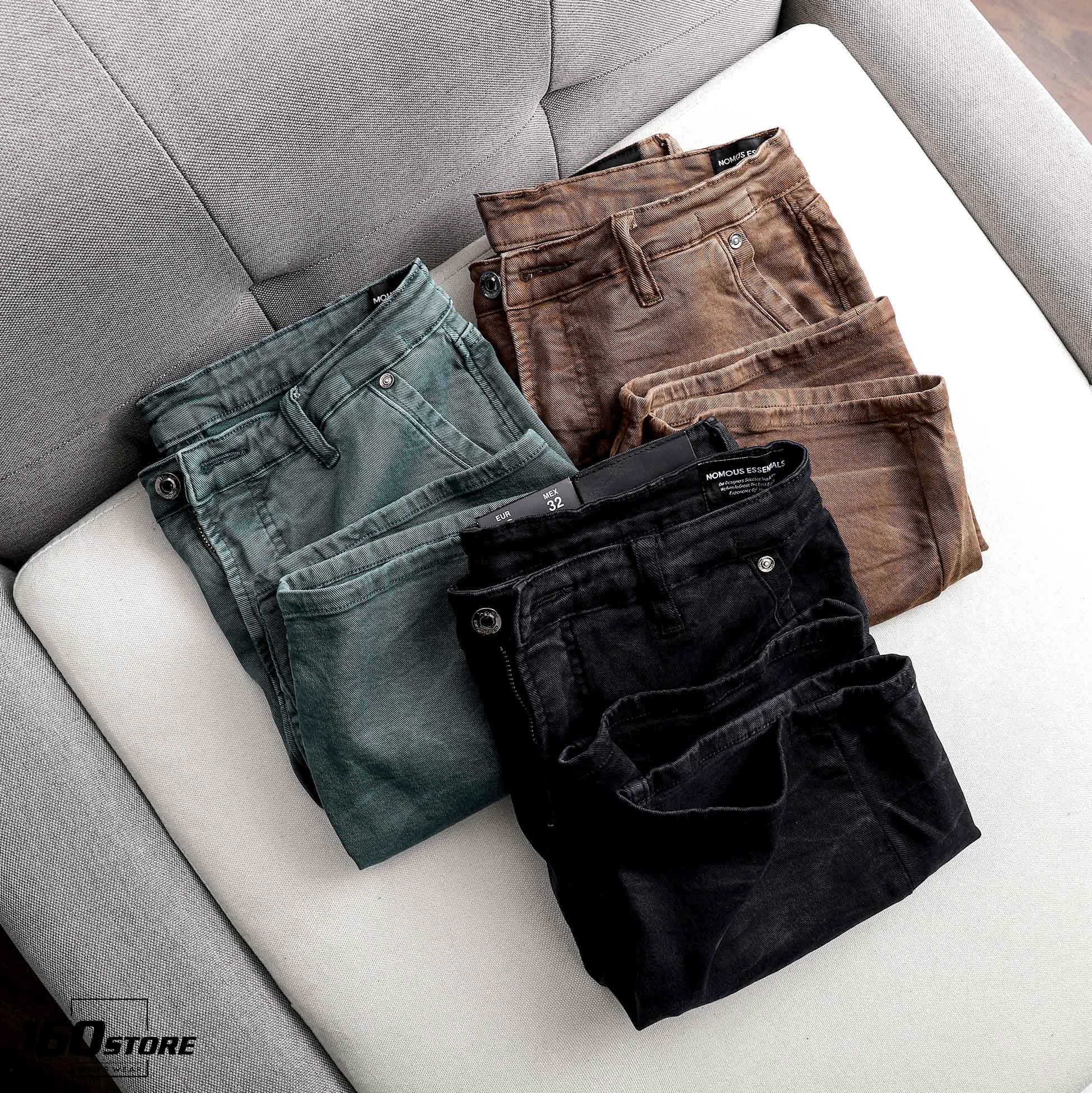 Quần short denim NOMOUS ESSENTIALS wash