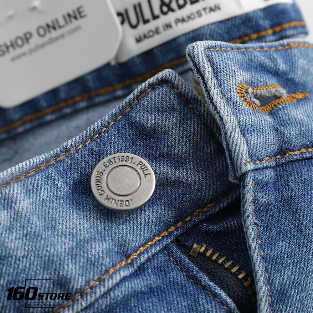 Quần jeans P.B skinny wash