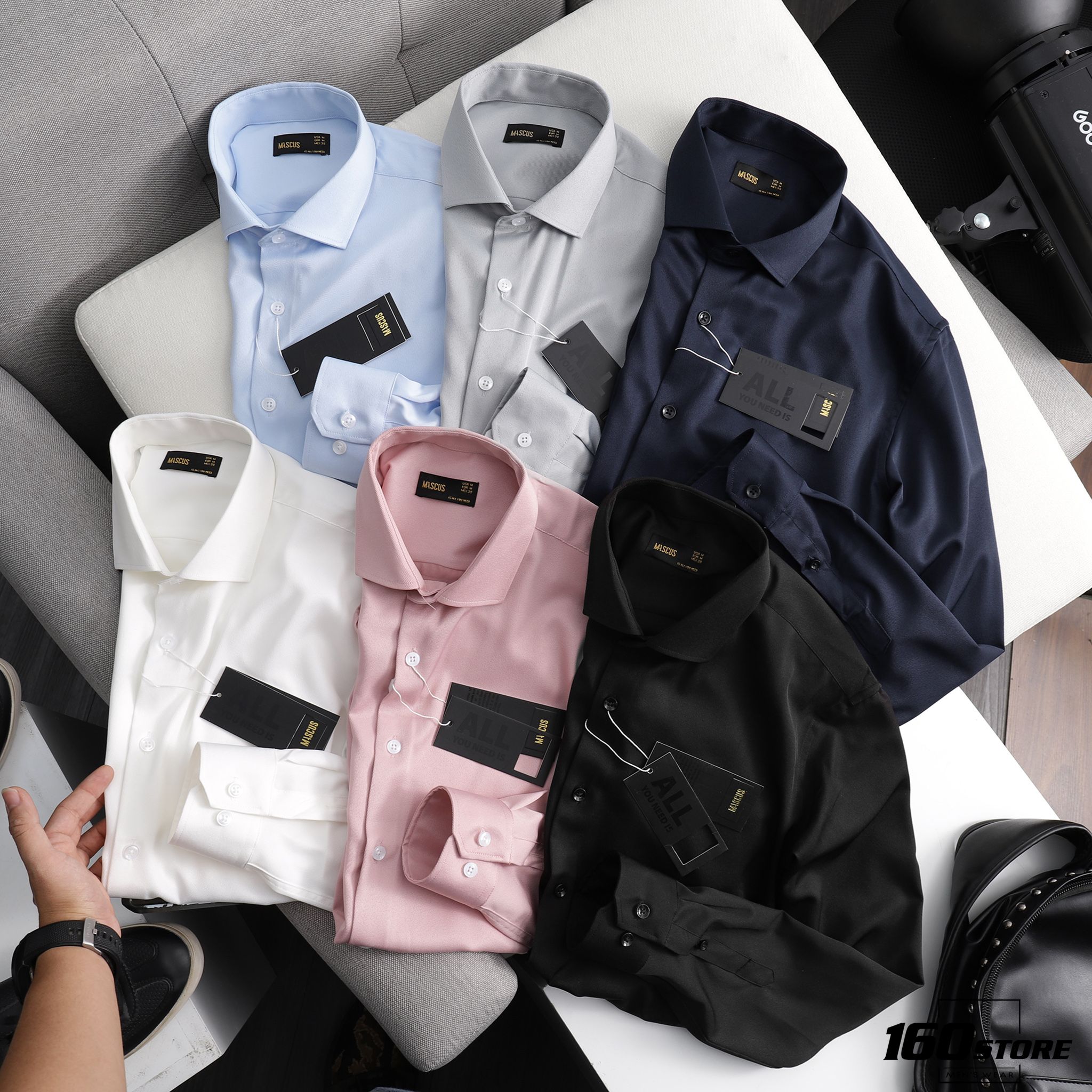 Áo sơmi MASCUS slim ss20